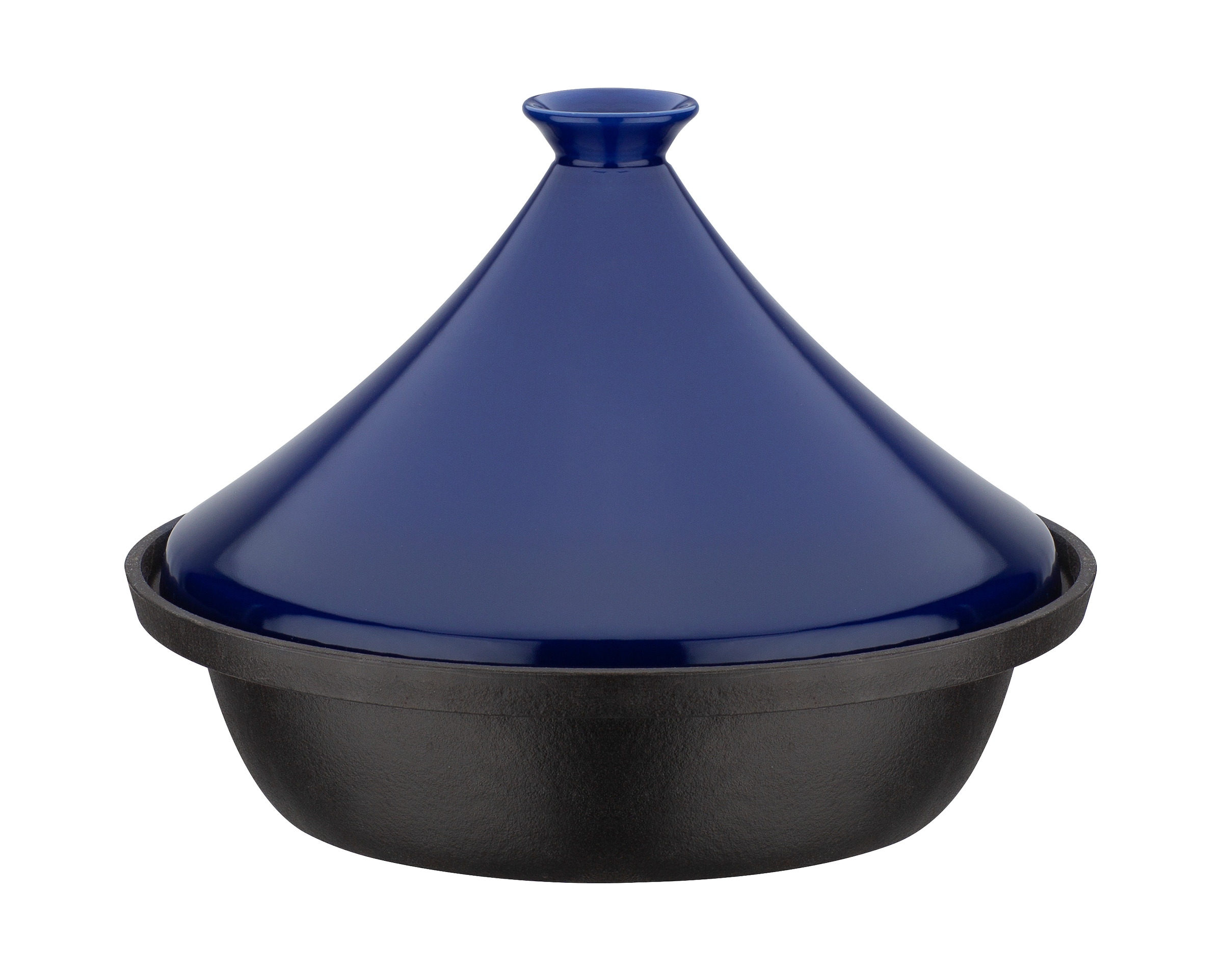 Gsw Blau Schmortopf "Shadow" 1 Tlg. Gusseisen Keramik von Baur