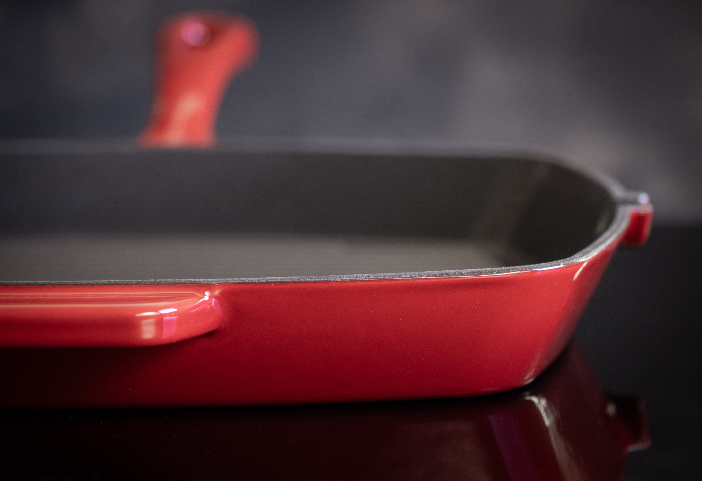 Elo Grillpfanne »Gusseisen Pfanne Ø 28 cm« Gusseisen 1 tlg. Außen emailliert