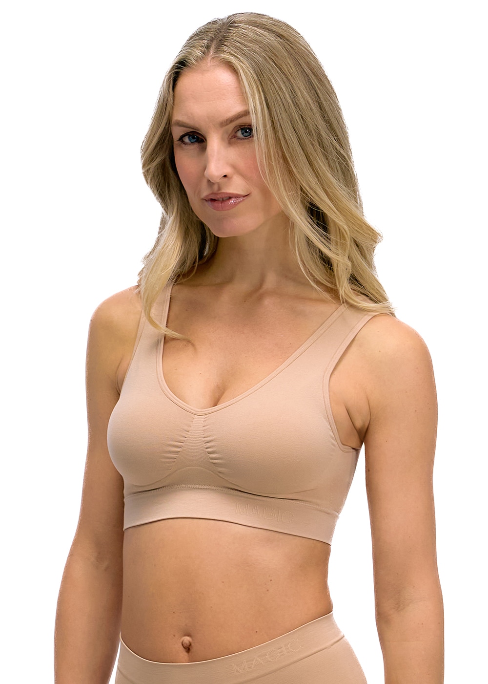 MAGIC Bodyfashion Bügelloser BH "Comfort Bra" bequemer, nahtloser und bügelloser BH
