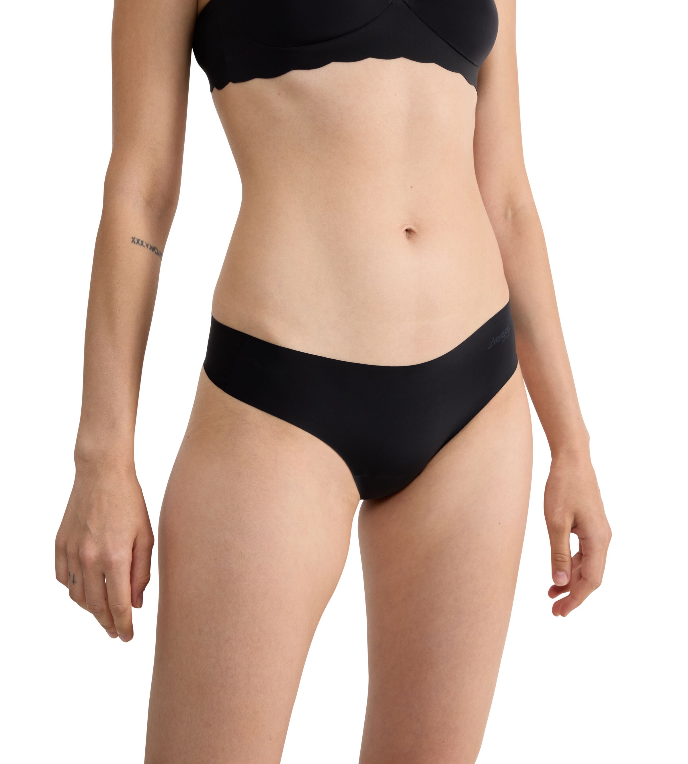 Thumbnail - sloggi String "ZERO Microfibre 2.0" 2er Pack, nahtlos, gewellte Abschlüsse, ultraleicht, Hipster-Stil