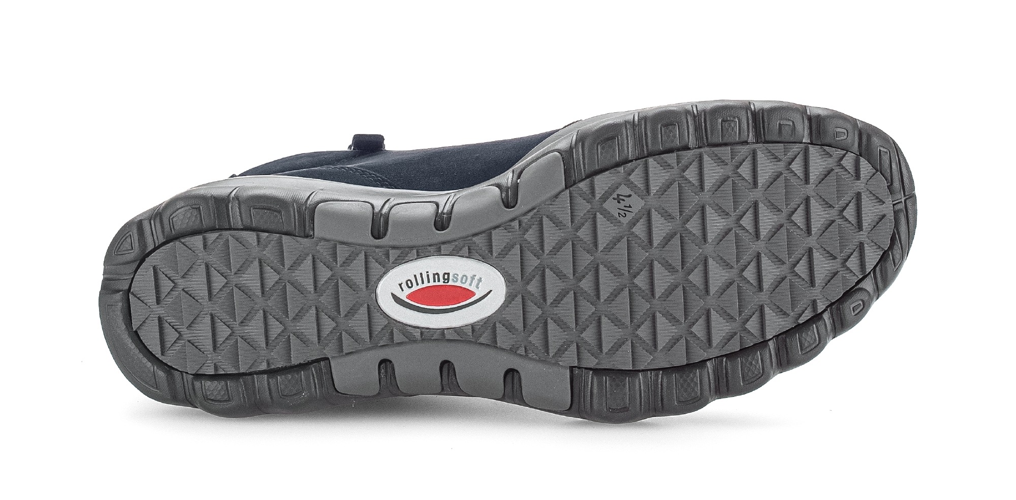 Gabor Rollingsoft Schnürboots, Keilabsatz, Komfortboots mit profilierter Gummilaufsohle