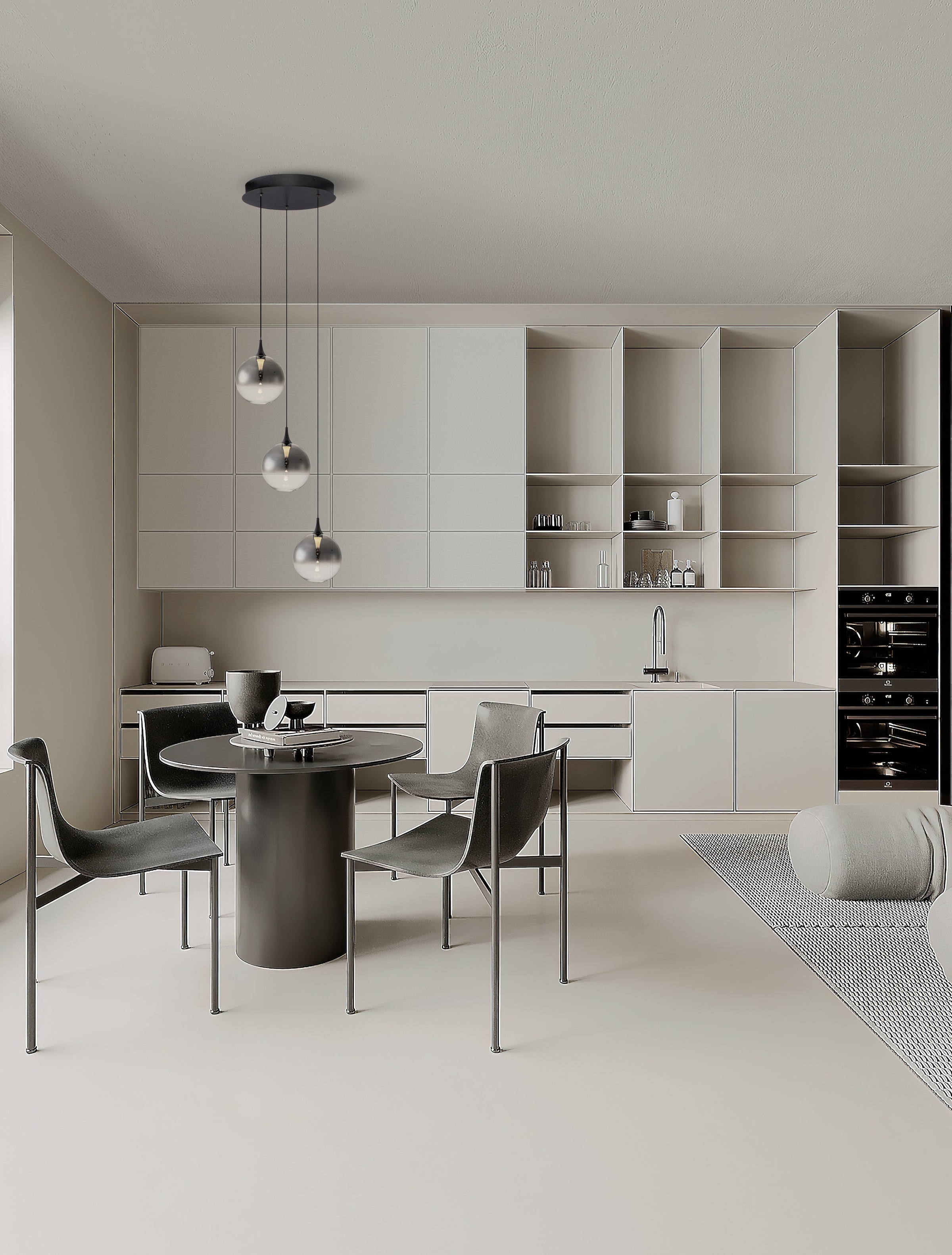 Nova Luce Pendelleuchte »ORENDA«, 3 flammig