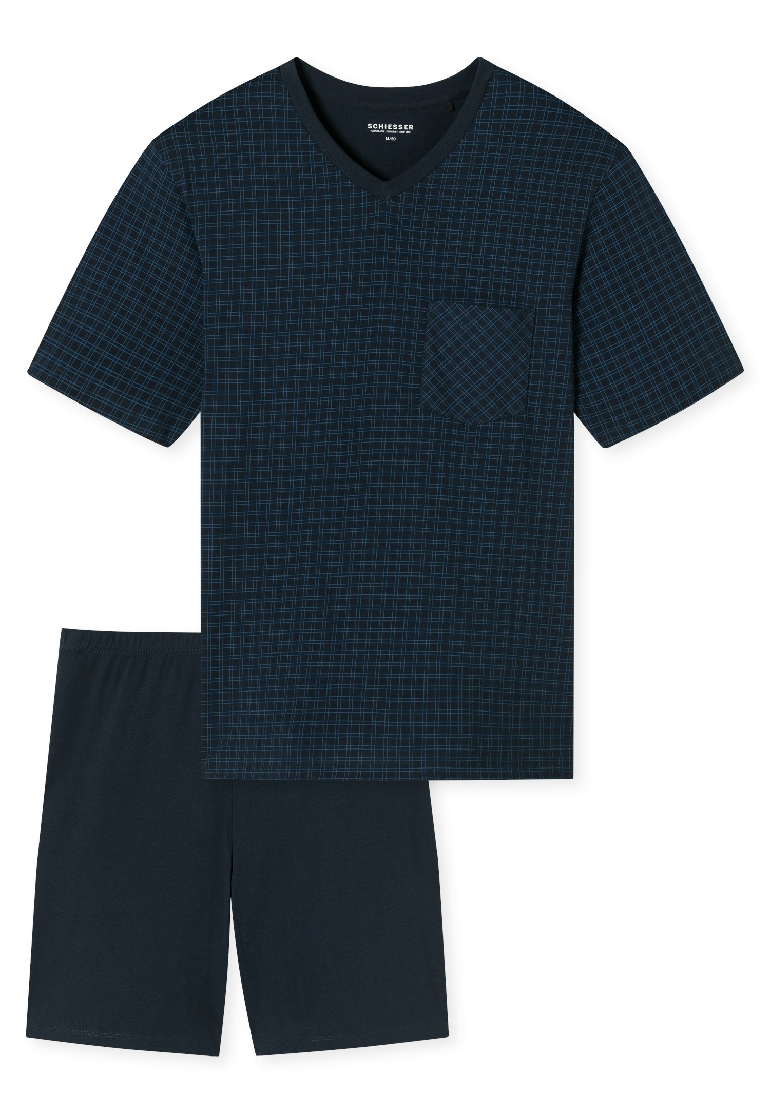 Schiesser Shorty "Comfort Essentials" 2 Stk. tlg., Brusttasche, V-Ausschnit günstig online kaufen