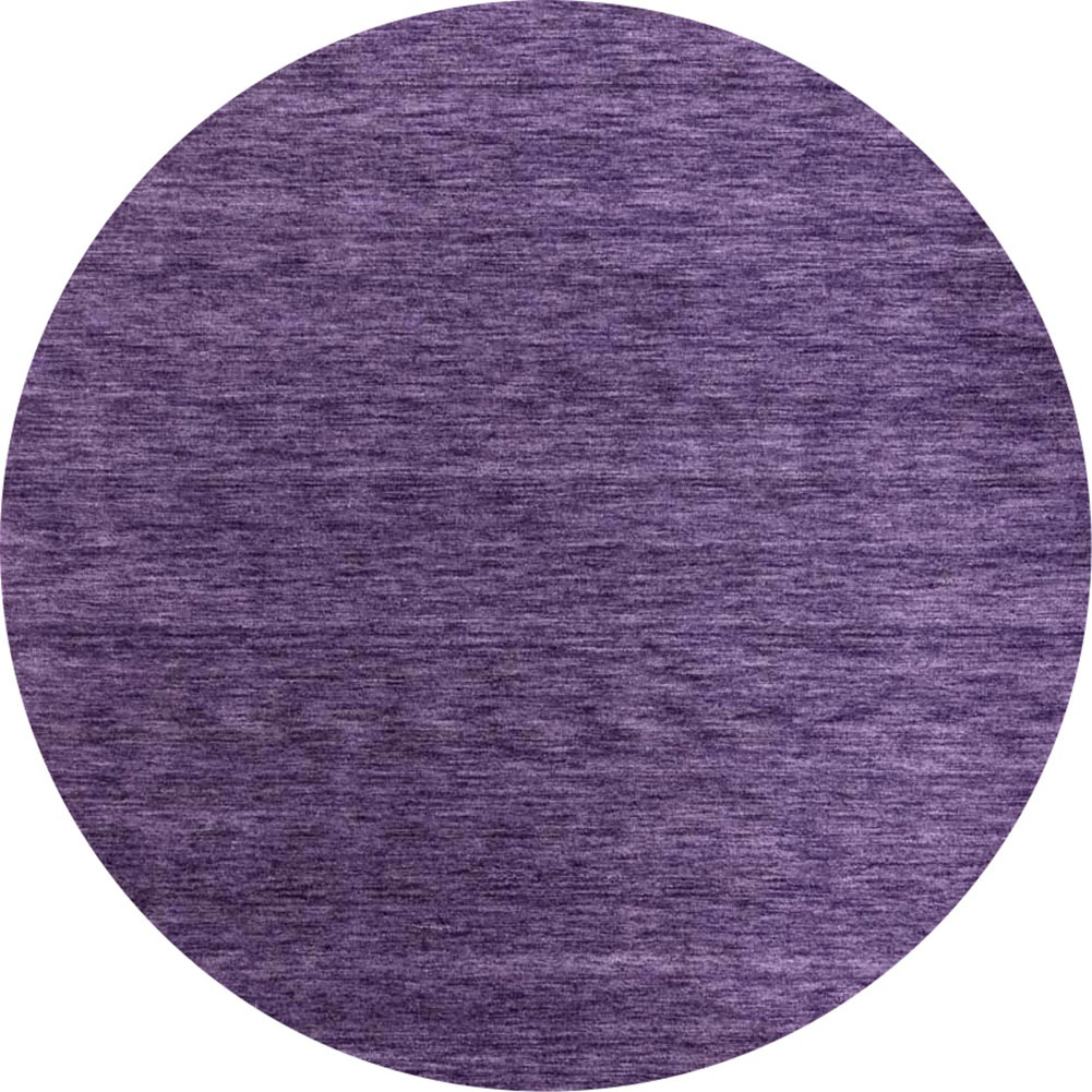 morgenland Wollteppich »Uni - Gabbeh Teppich - Softy«, rund, 1,6 mm Höhe, Gabbeh Optik, Uni Farben, reine Wolle, sehr weicher Flor, Wohnzimmer