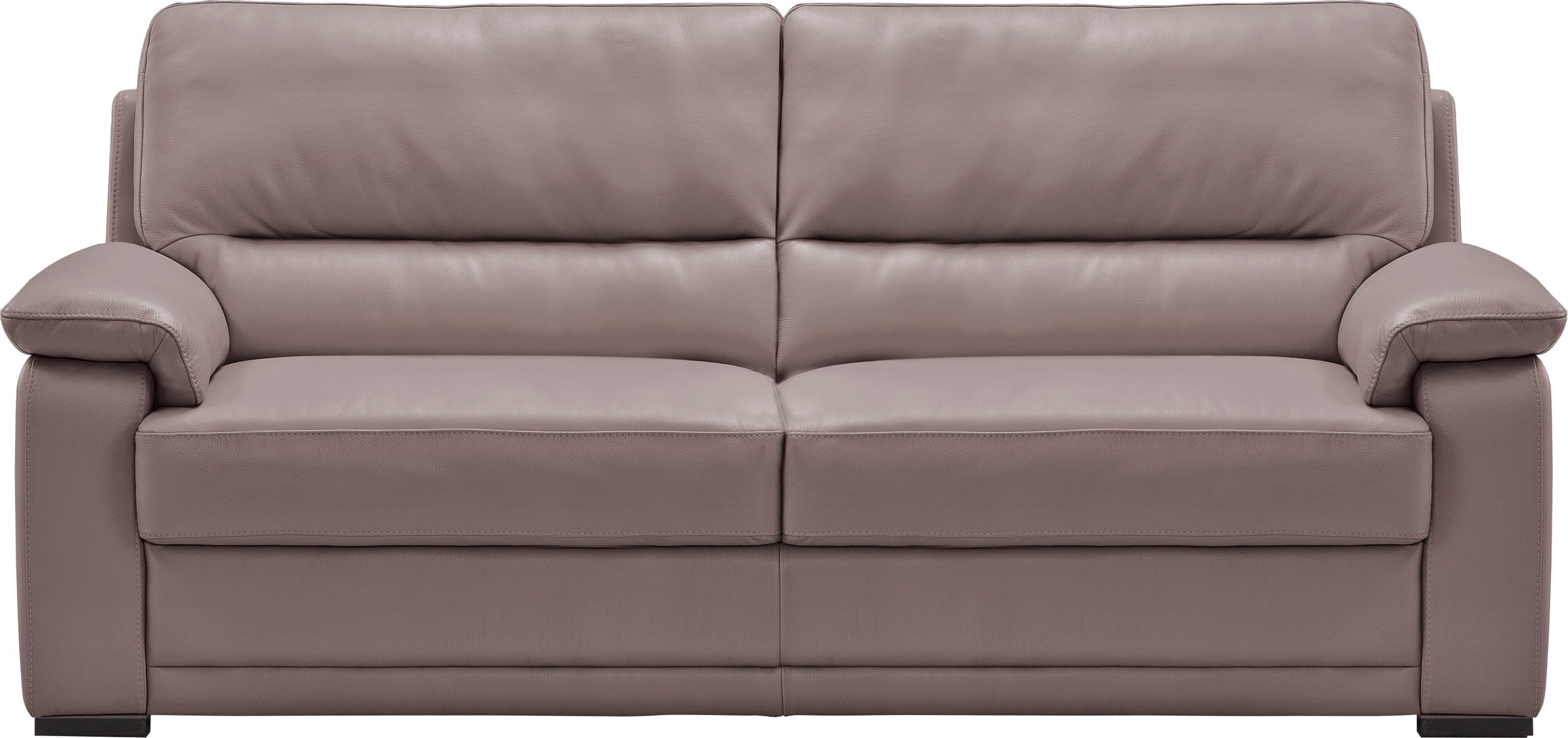 Egoitaliano 2,5-Sitzer »Doris, modernes Designersofa, Ledersofa mit erstklassiger Sitzqualität«, edle Detailverarbeitung, perfekte Polsterung, aus hochwertigem Leder