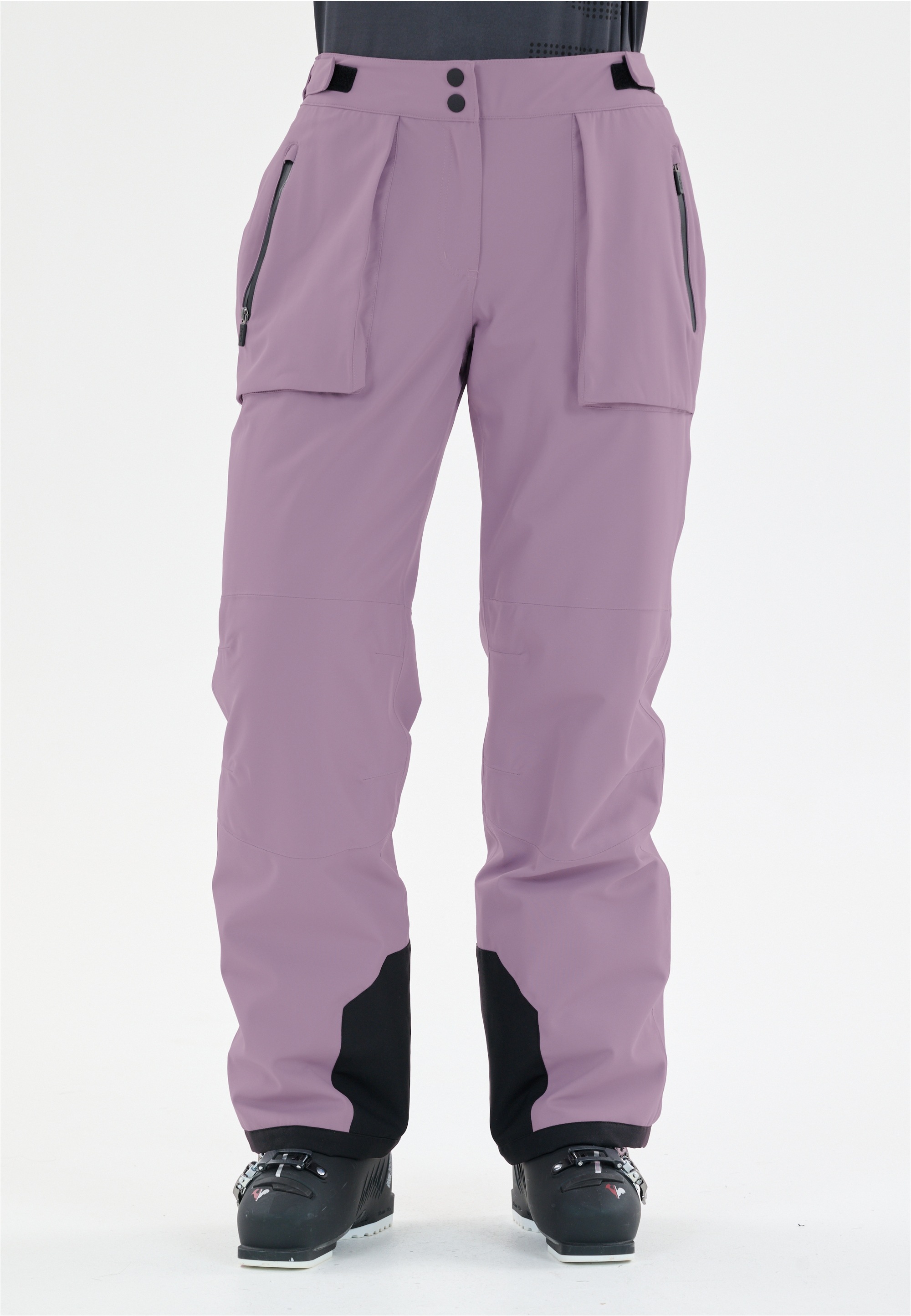SLOPE Herren Skihose "Killy"purpurviolett, Gr. XXS, unifarben, 100% Polyester, Hosen, mit wasserabweisender Membran und Wohlfühlklima