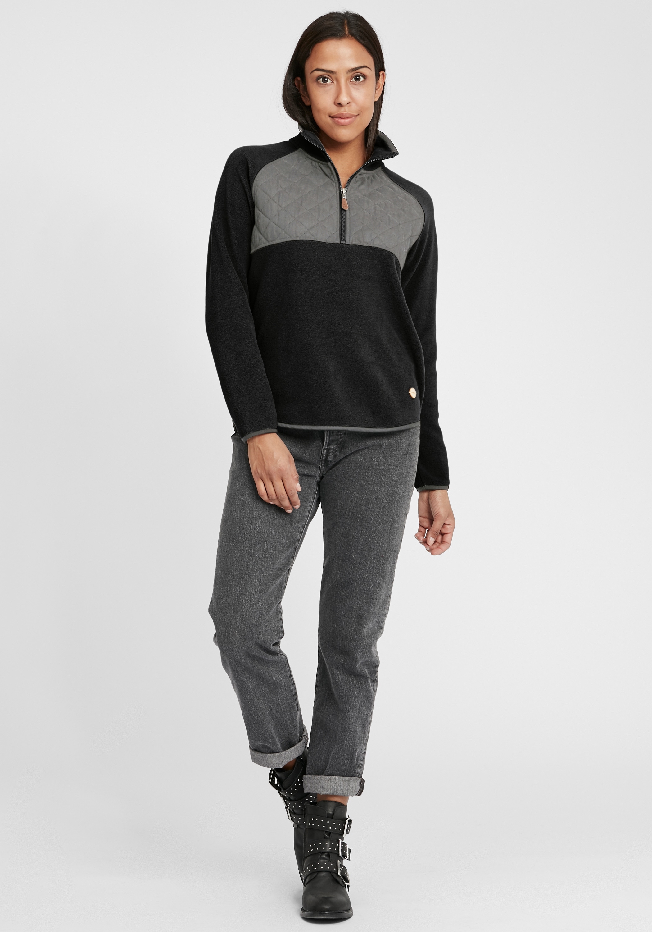 OXMO Sweatshirt »Sweatjacke OXMalita«