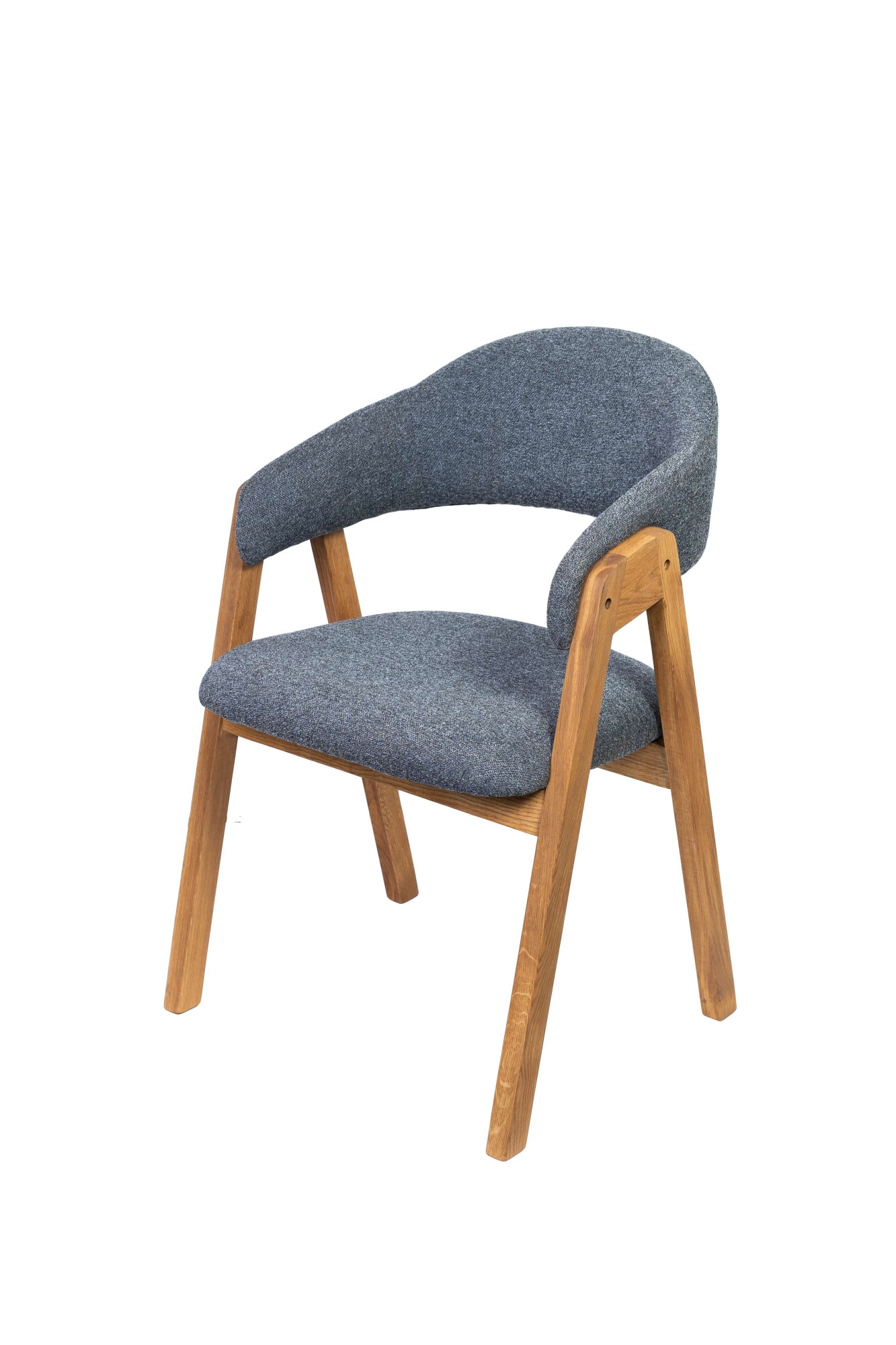 OTTO home Armlehnstuhl »Arco Polsterstuhl, Esszimmerstuhl, Küchenstuhl, 4-Fußstuhl« () 2 Stk.Bequem und stilvoll. Gepolstert. Massivholzbeine