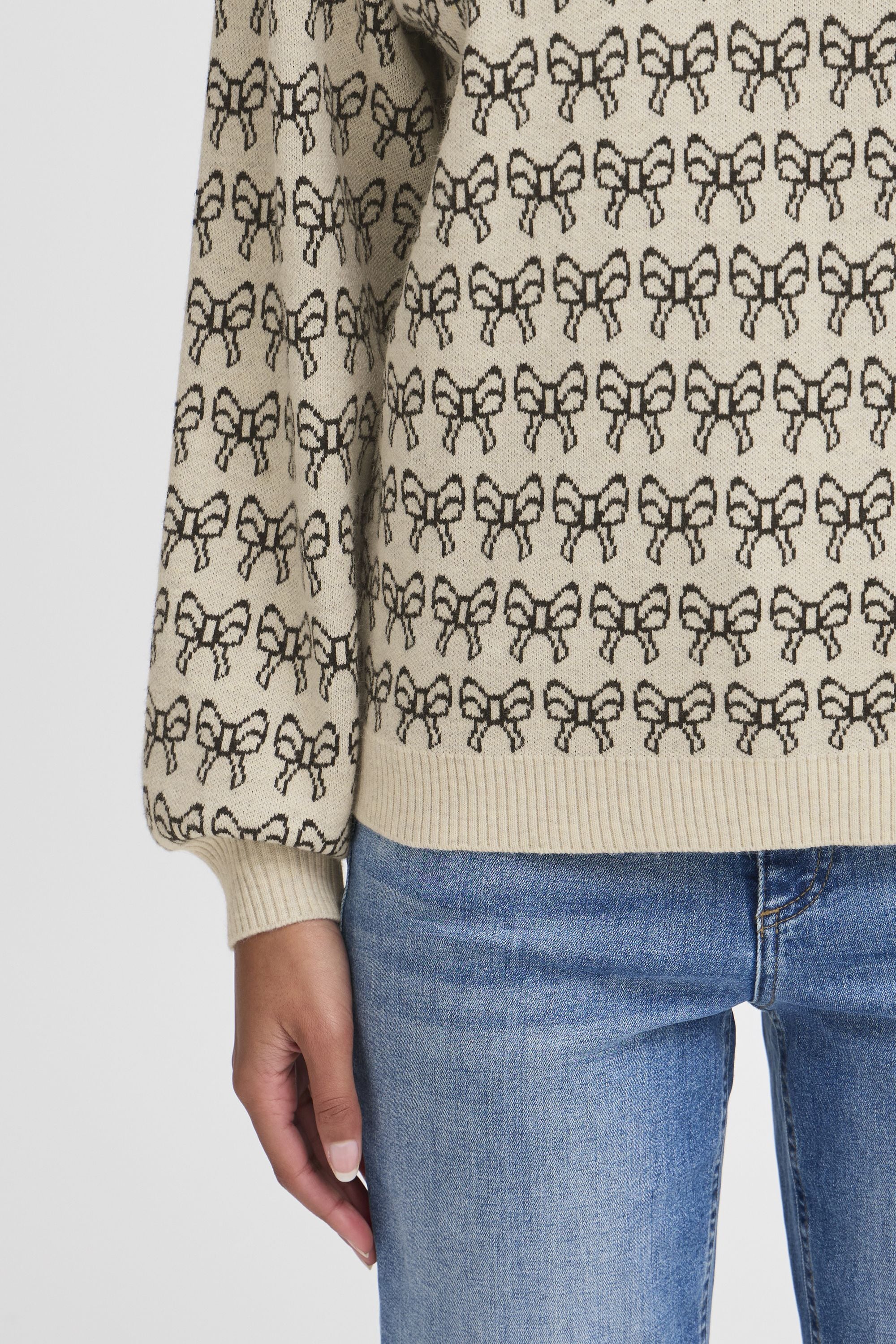 Ichi Strickfleece-Pullover »Strickpullover IHBRIELLE«