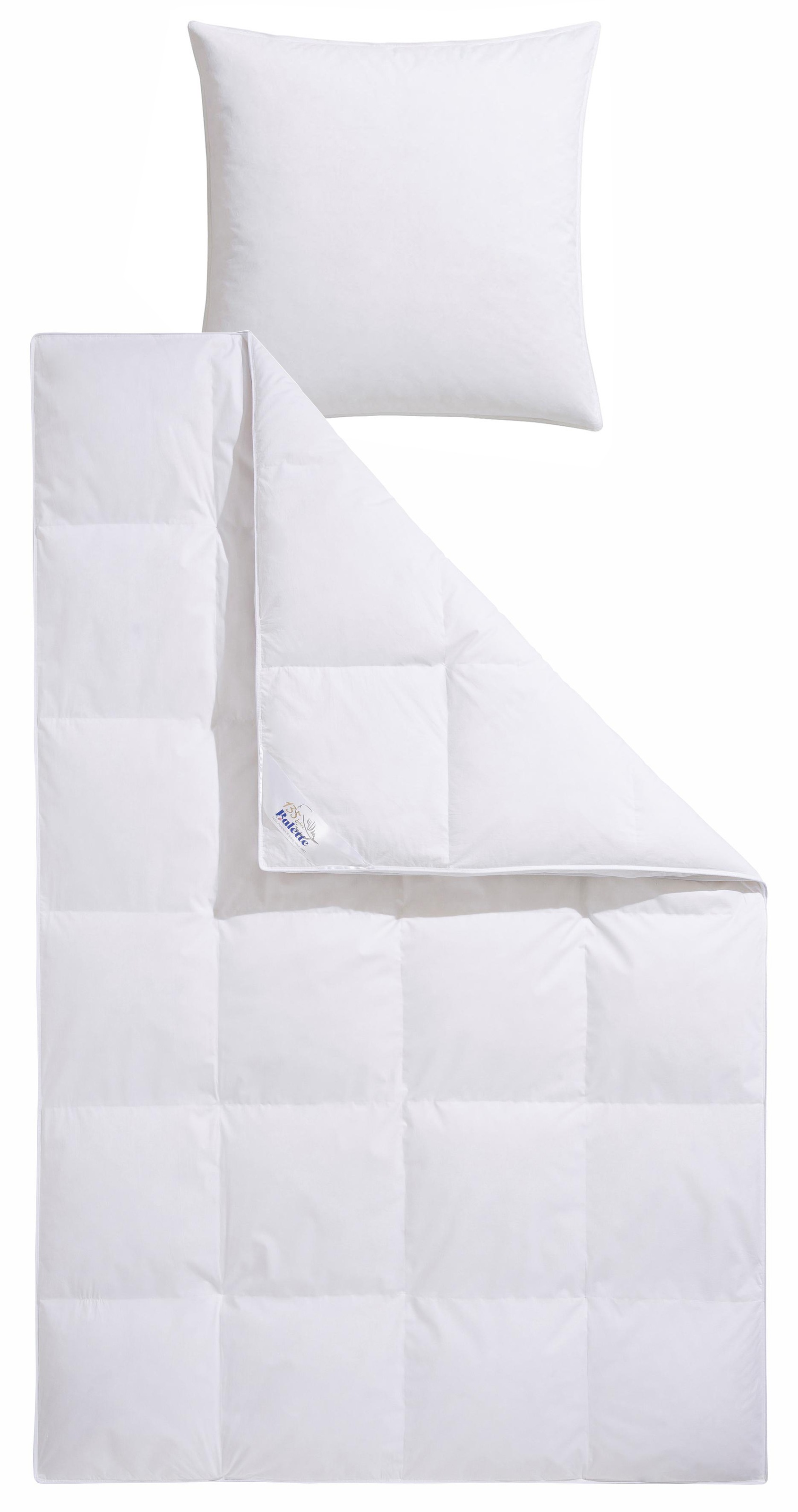 Balette Daunenbettdecke + Kopfkissen "Lilly" In 4 Wärmeklassen, in Größe 13 günstig online kaufen