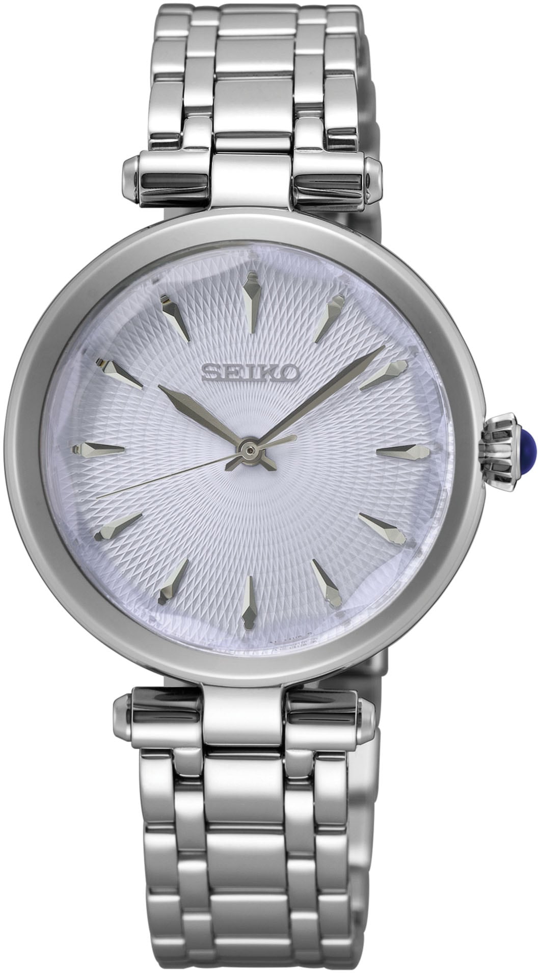 Seiko Quarzuhr Armbanduhr Damenuhr Edelstahl...