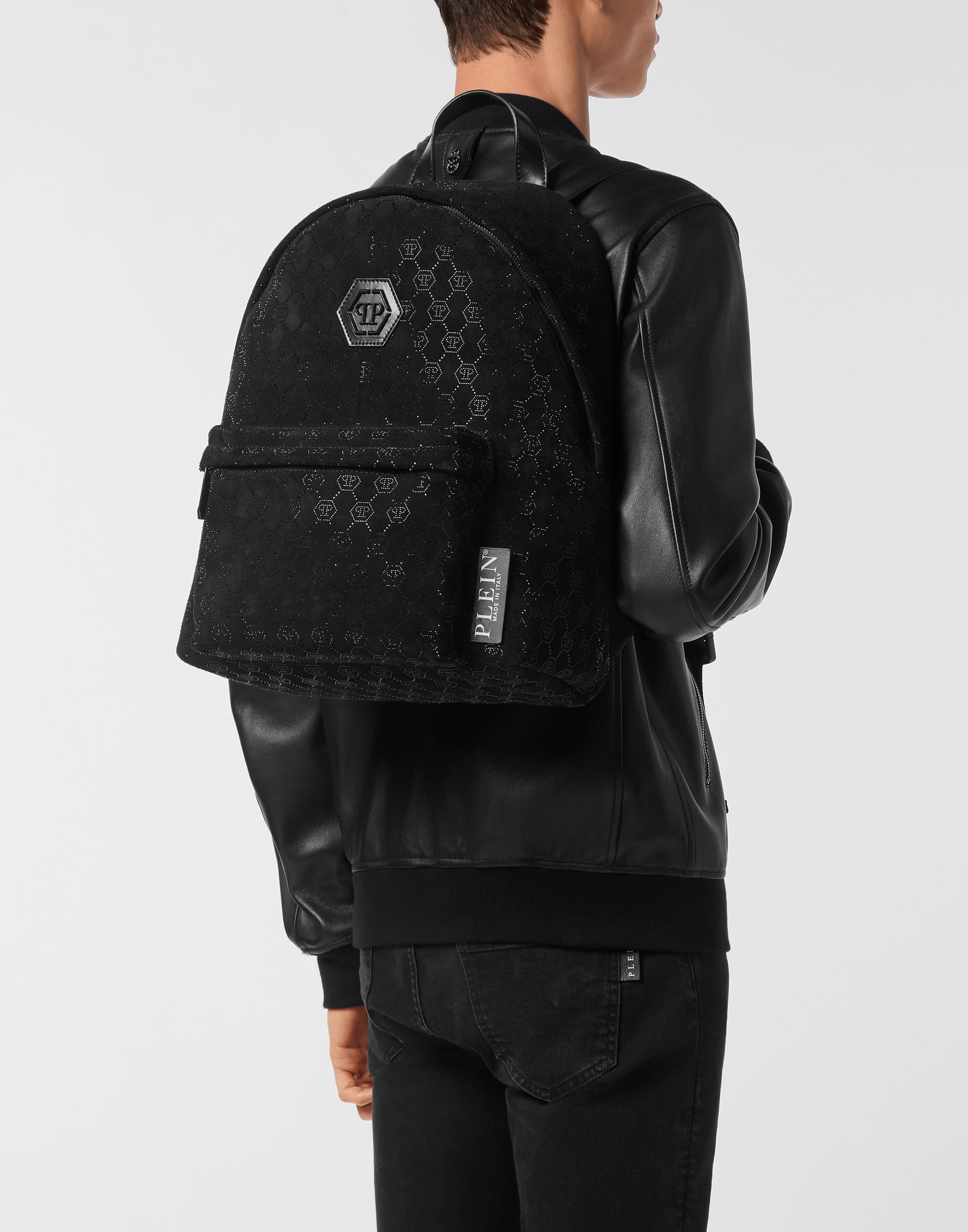 PHILIPP PLEIN Freizeitrucksack »Monogram Mit Schmucksteinen«
