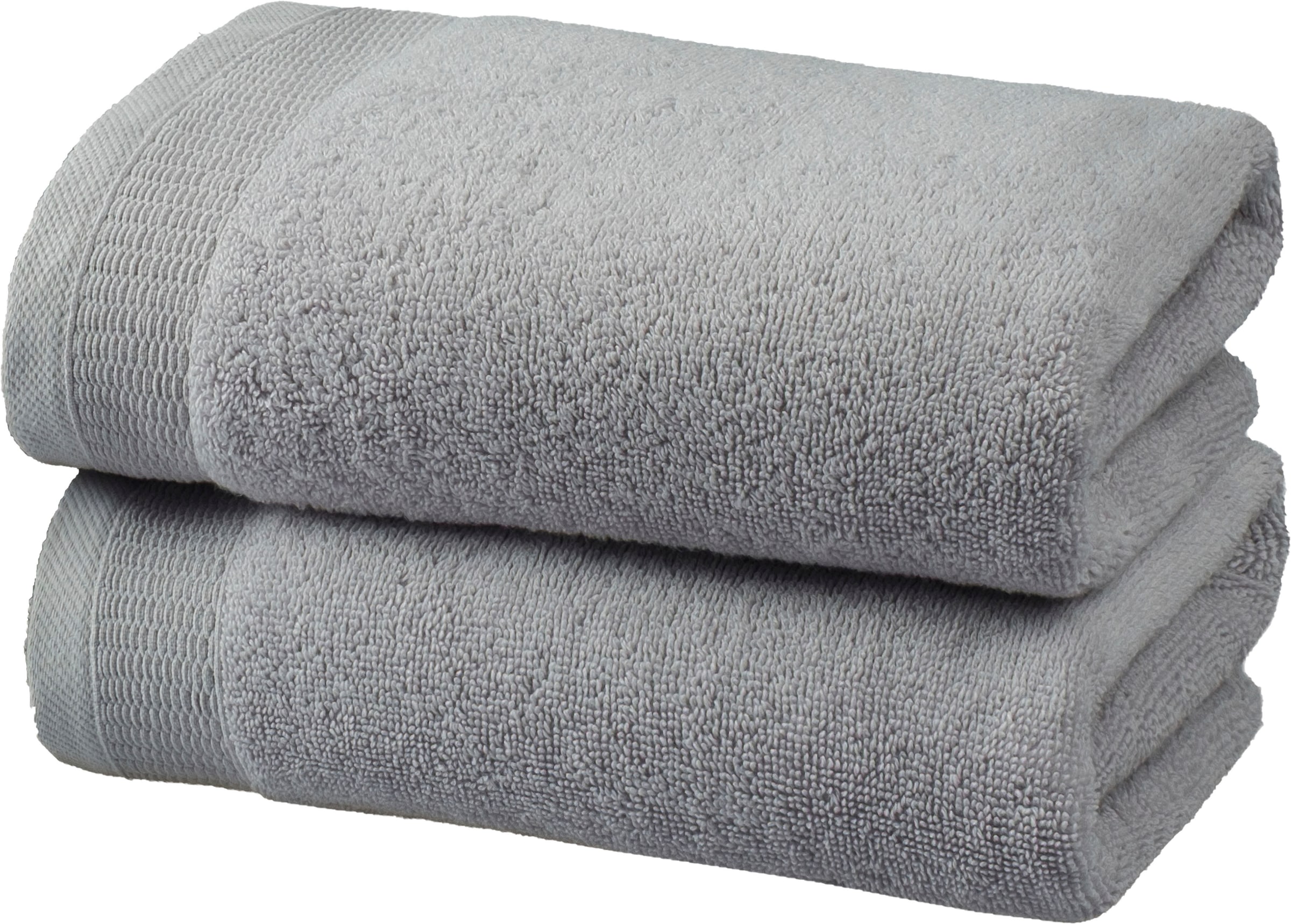 OTTO home Handtücher "Fenya, flauschig und weich, Premium Handtücher, Duschtücher, 550gr/m²" mit Bordüre, Set, 100% Baumwolle, Hotel-Qualität, 5 Jahre Garantie
