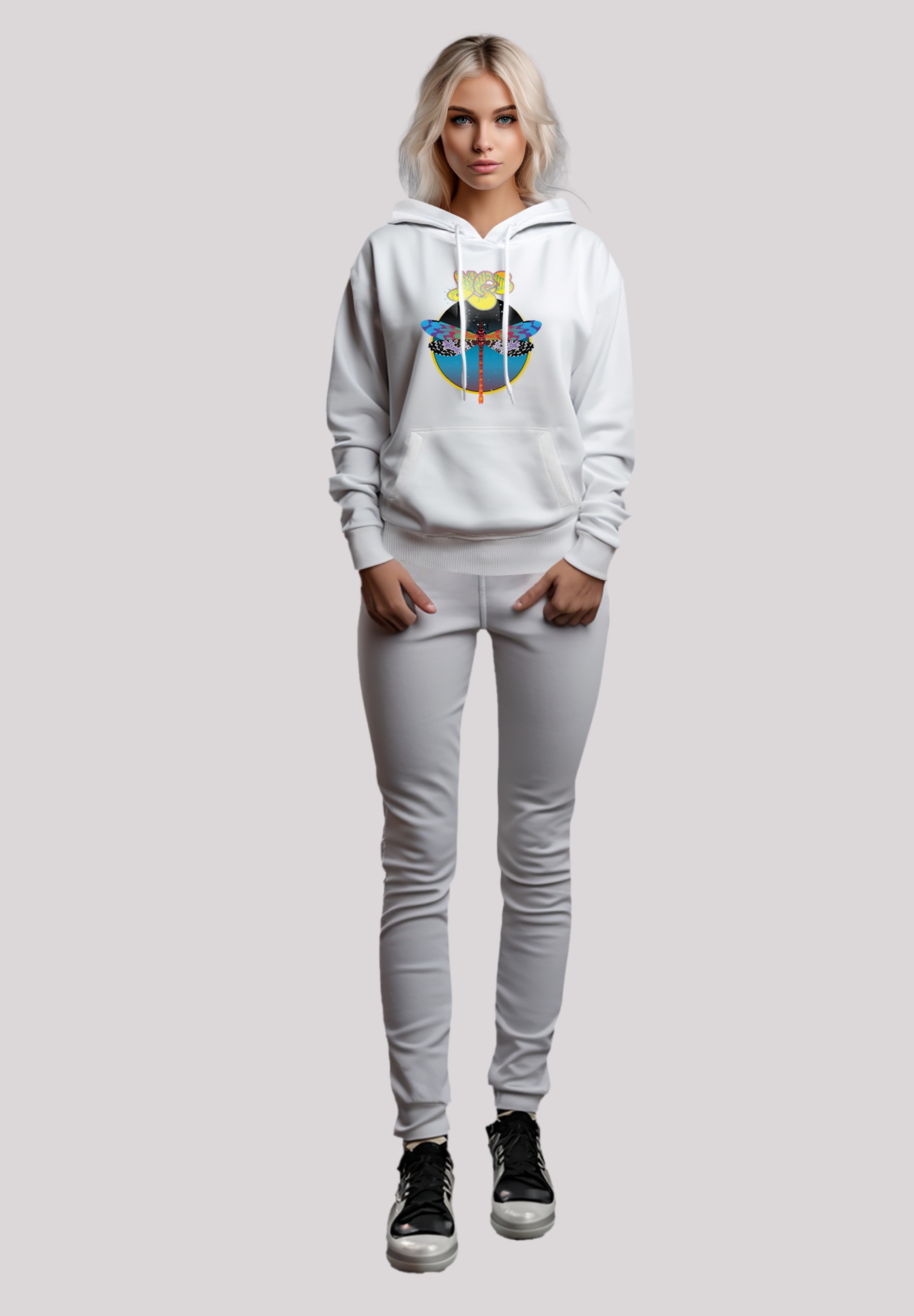 F4NT4STIC Kapuzenpullover »YES Dragonfly Tour V1«, Premium Qualität
