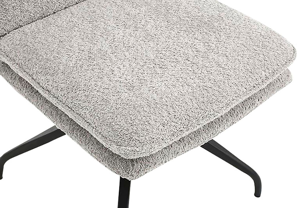 Home affaire Esszimmerstuhl »Valencia«, (Set), 2 St., Boucle, verschiedene Gestelle in Holz oder Metall