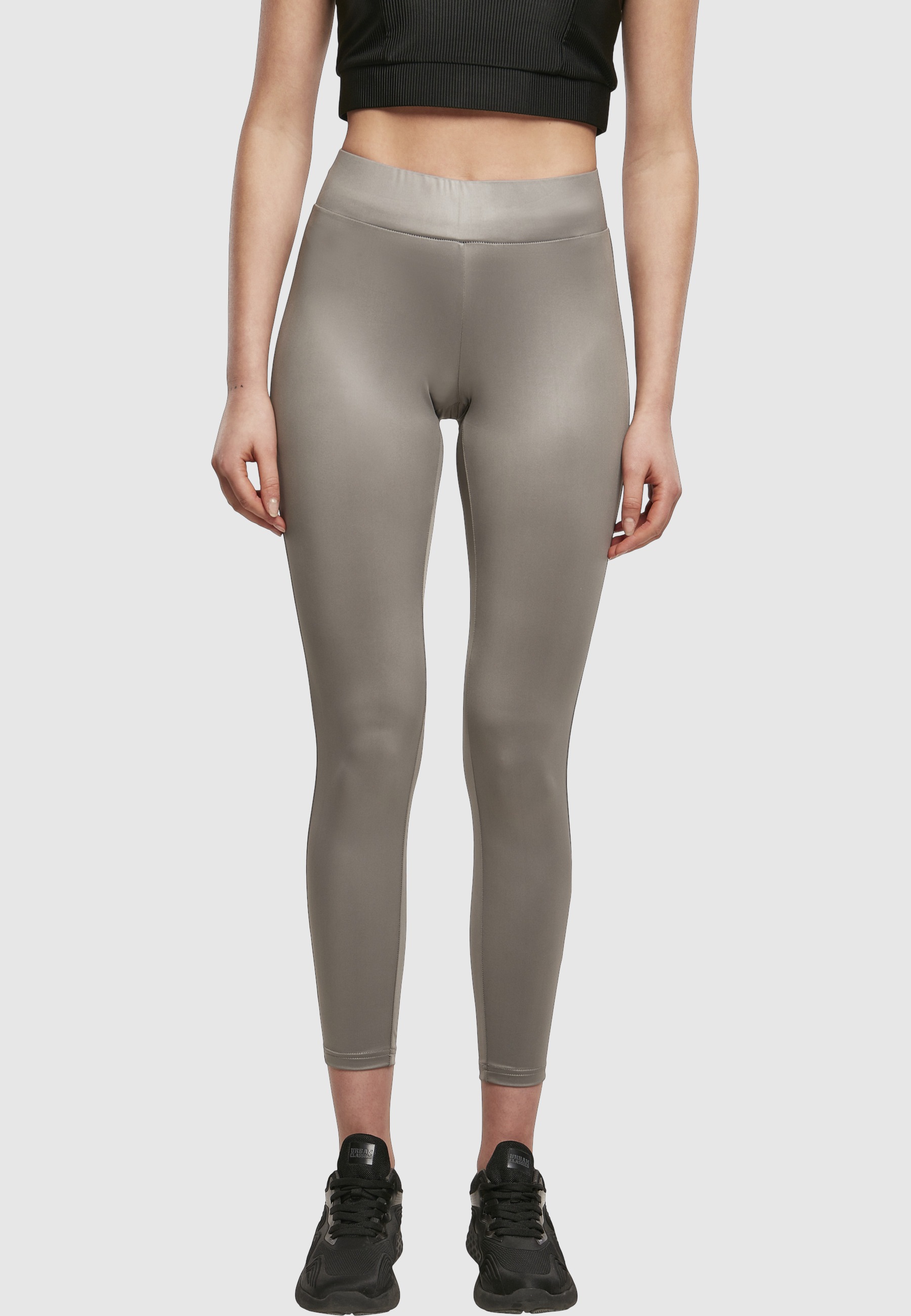 URBAN CLASSICS Leggings »Urban Classics Damen Ladies Synthetic Leather Leggings«