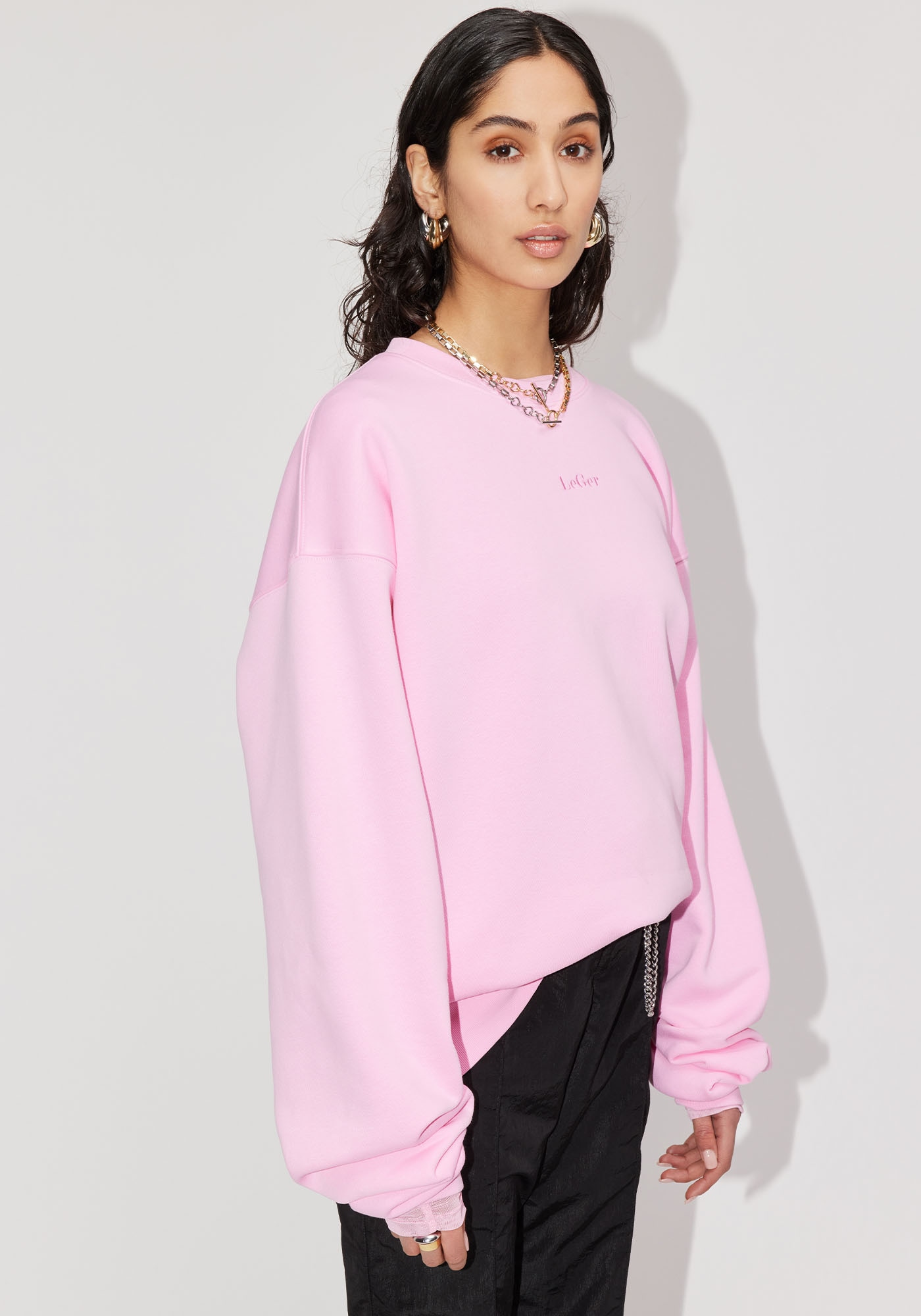 LeGer Sweatshirt "Indra, LeGer by Lena Gercke", Rundhals, lockere Passform günstig online kaufen