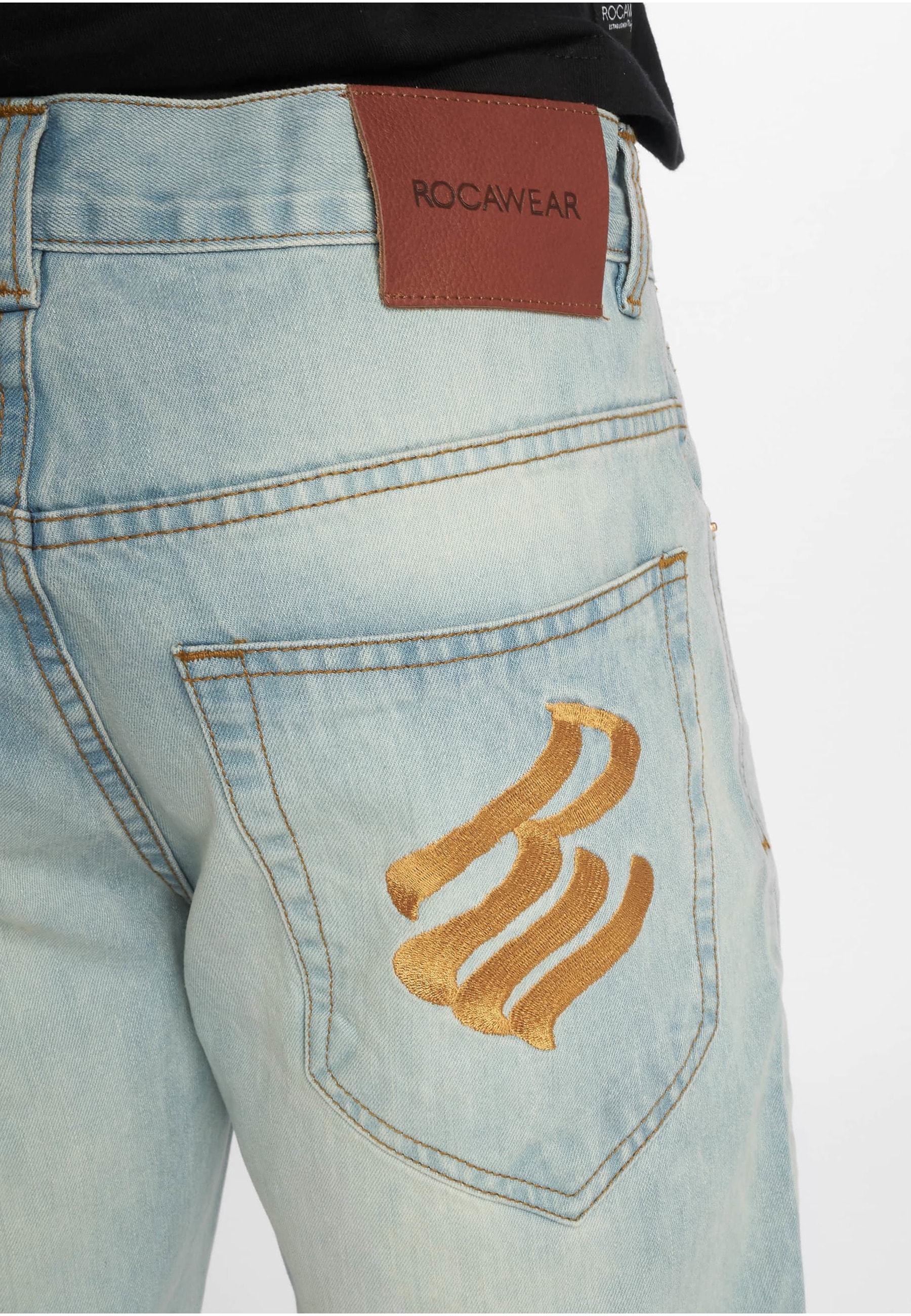 Rocawear Bequeme Jeans »Rocawear Herren Rocawear WED Loose Fit Jeans« 1 Stk.