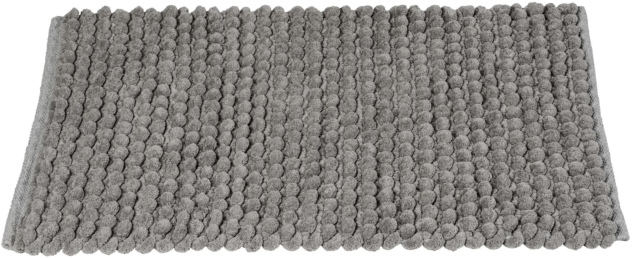 WENKO Duschmatte Höhe 30 mm rutschhemmend beschichtet mit moderner Struktur, fusselfrei, stark wasserabsorbierend