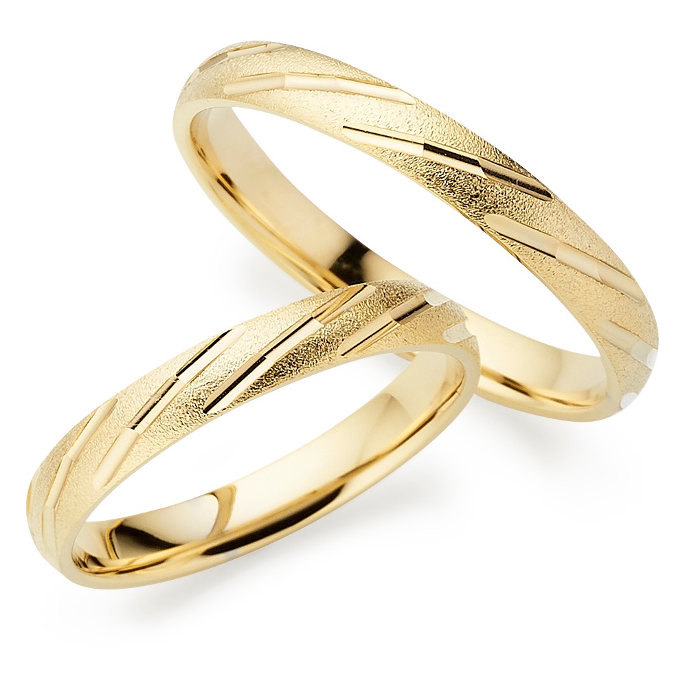 PHÖNIX Damen Trauring "Schmuck Partnerring Ehering Verlobungsring Freundschaftsring", 61, Silber 925 (Sterlingsilber), 3mmgelbgoldfarben, Silber 925