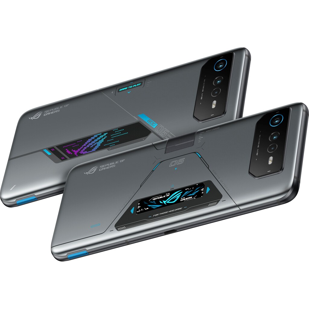 Asus Smartphone »ROG Phone 6D«, Space Grey, 17,22 cm/6,78 Zoll, 256 GB Speicherplatz, 50 MP Kamera