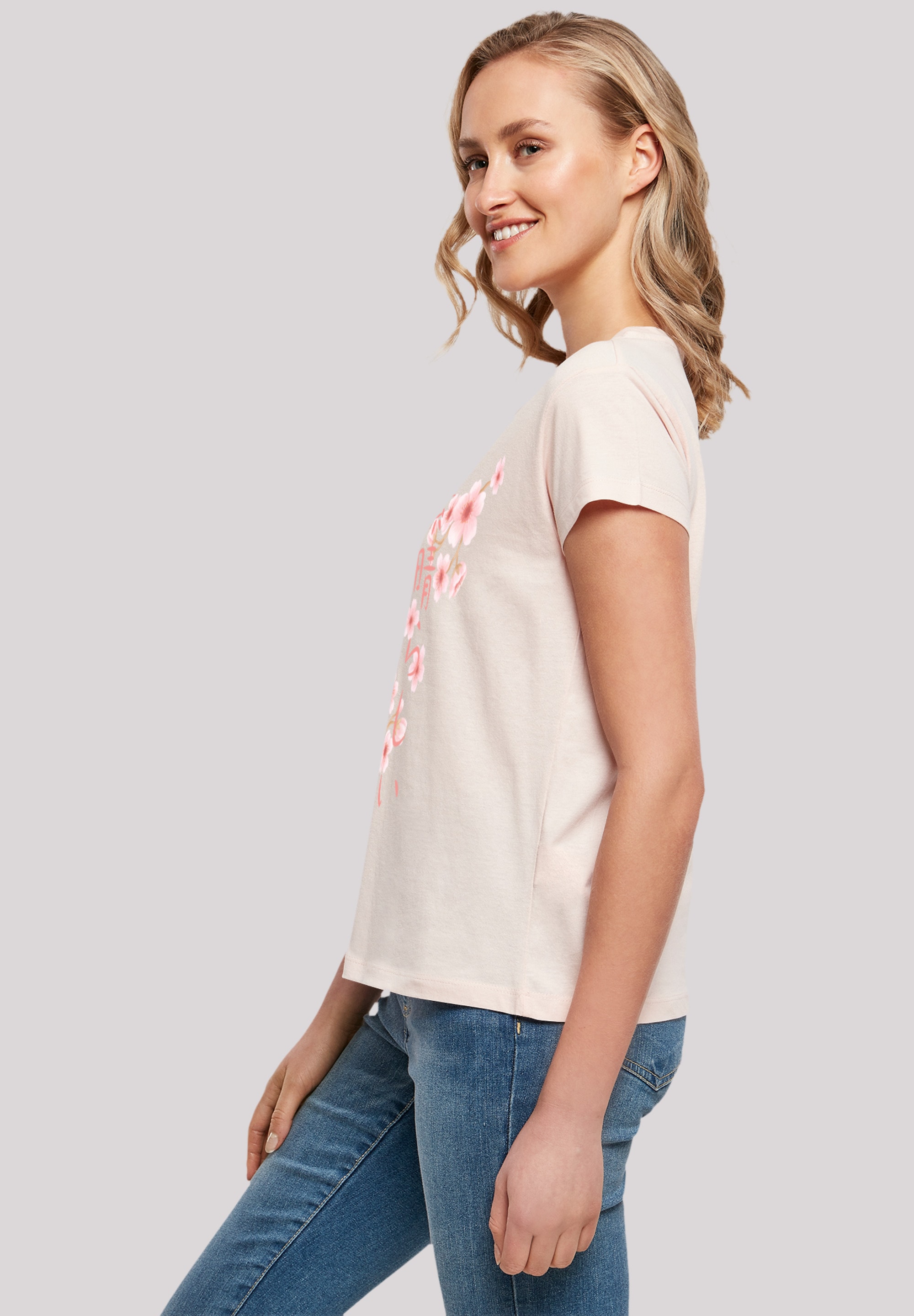 F4NT4STIC T-Shirt »Kirschblüten«, Print