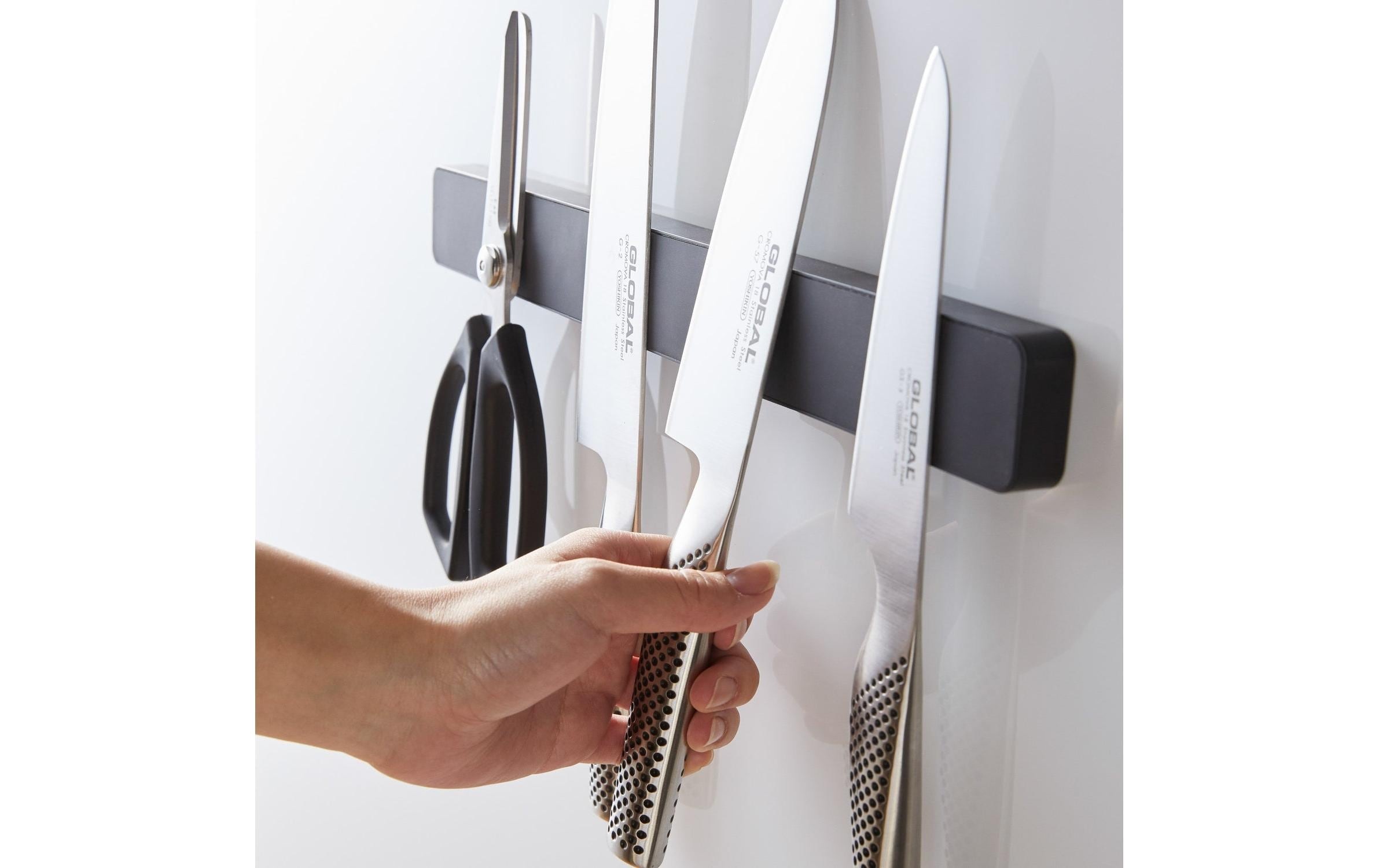 Yamazaki Wand-Magnet Messer-Leiste »Magnetschiene Tower 35 x 1,7 x 4 cm« Magnetischer Messerhalter
