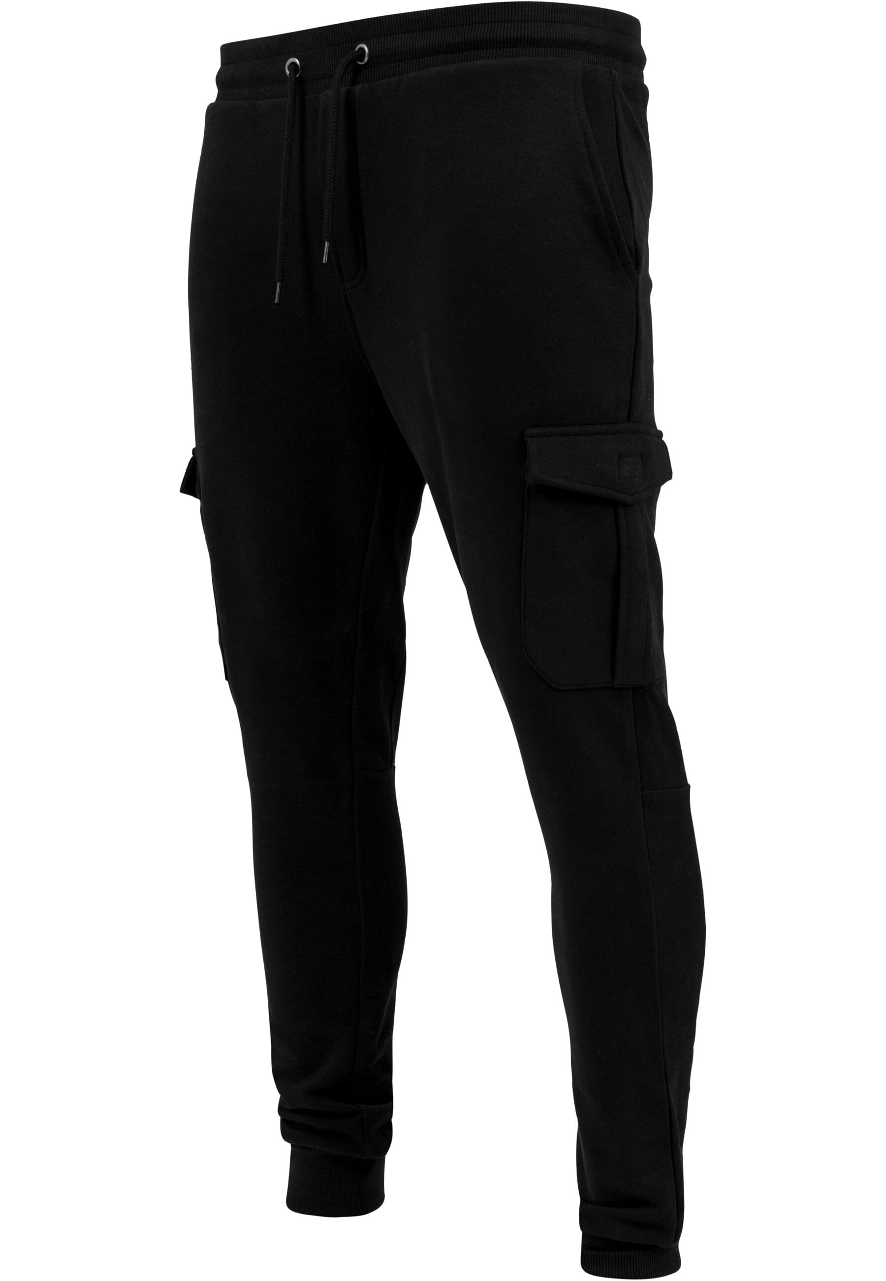 URBAN CLASSICS Cargohose »Urban Classics Herren Fitted Cargo Sweatpants«, (1 tlg.)