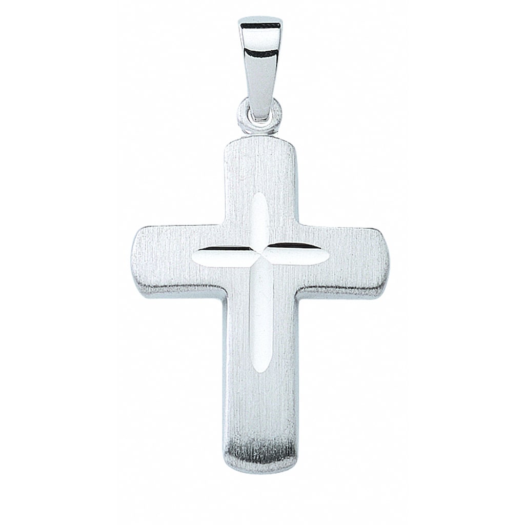 Adelia´s Kettenanhänger »Damen & Herren Silberschmuck 925 Silber Kreuz Anhänger«