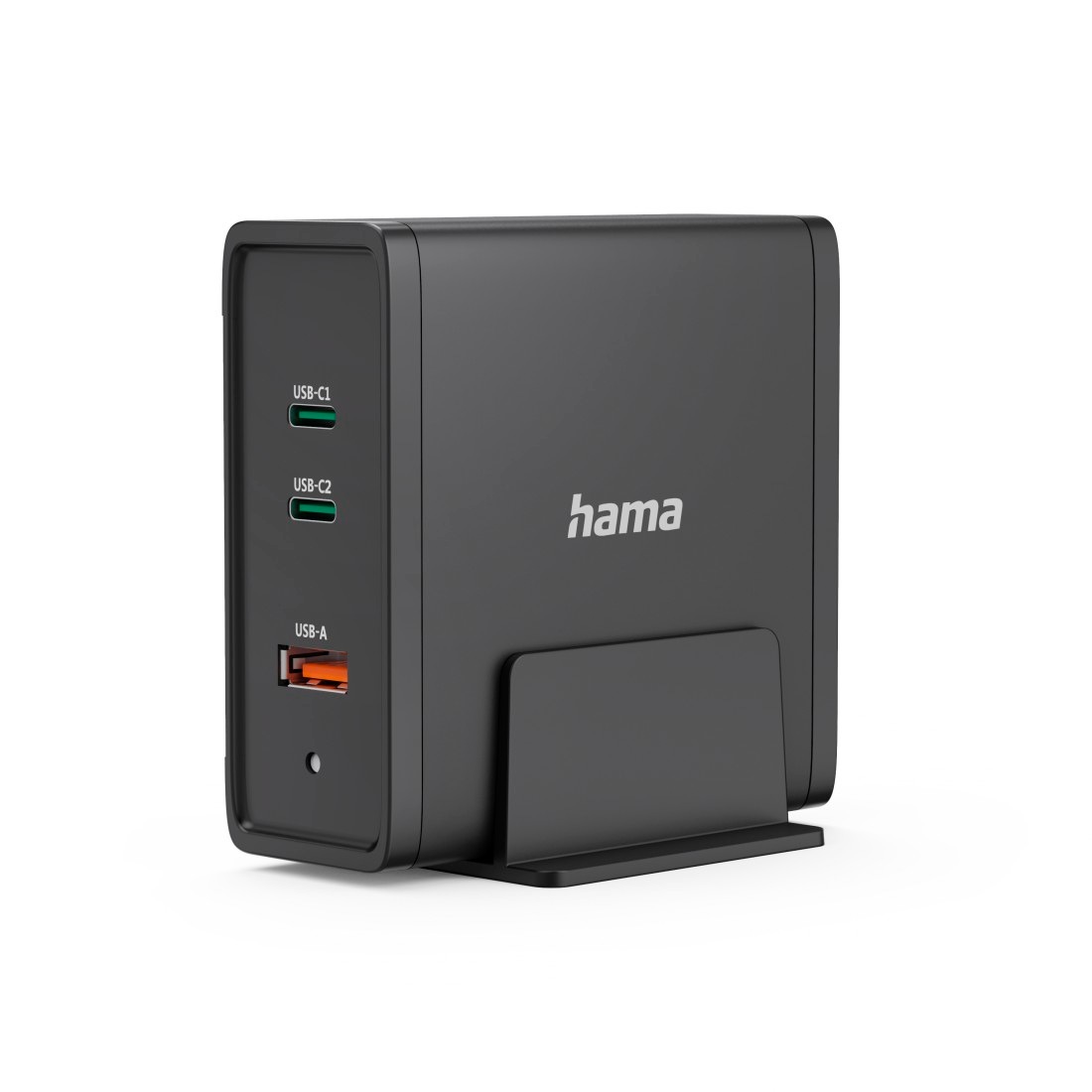 Hama Universal-Ladegerät »USB-C Ladestation, GaN, 2x USB-C, 1x USB-A, Power Delivery (PD), 140W«, Netzteil Smartphone, Ladeadapter für Handy Laptop Tablet eBook
