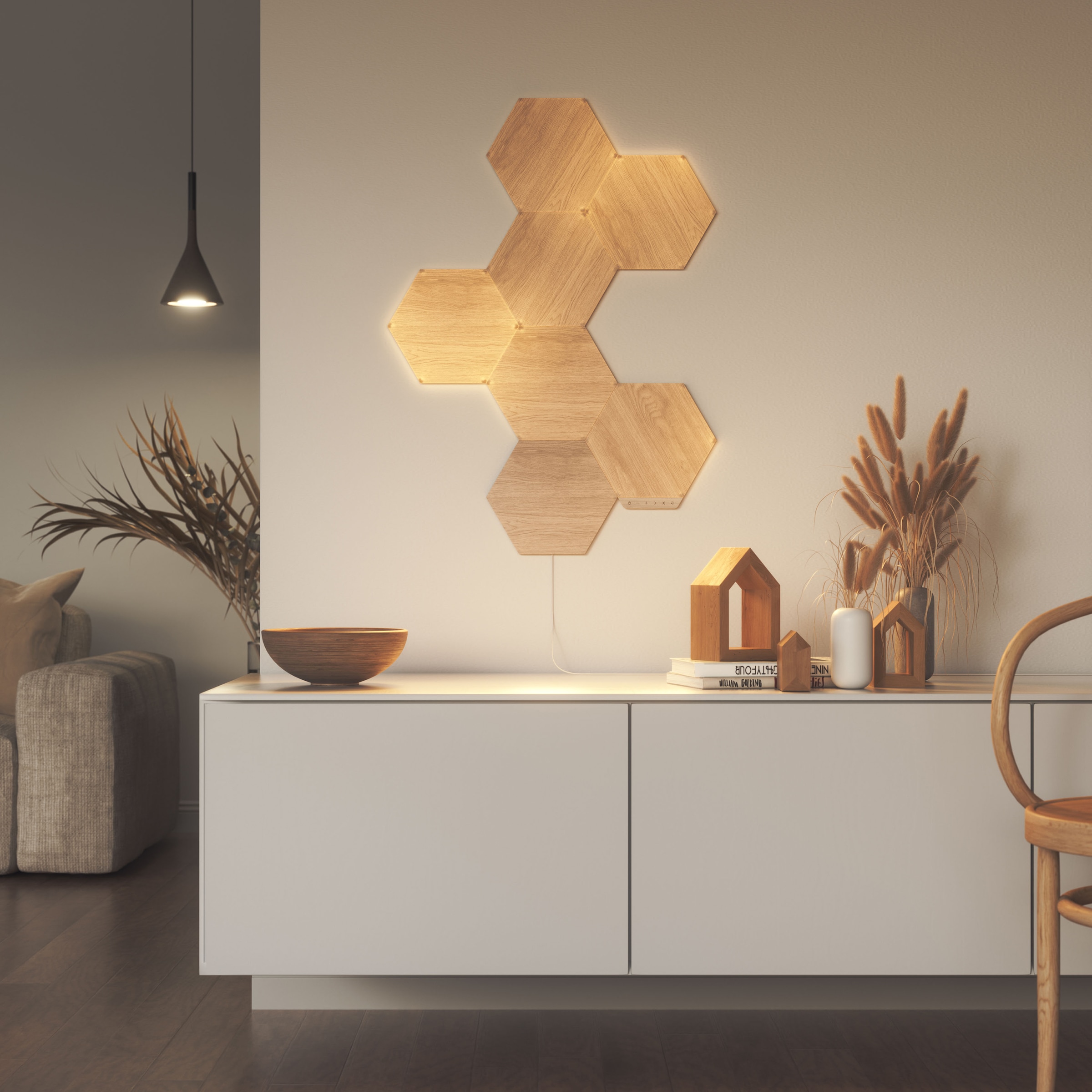 nanoleaf LED Panel »Wood Look«