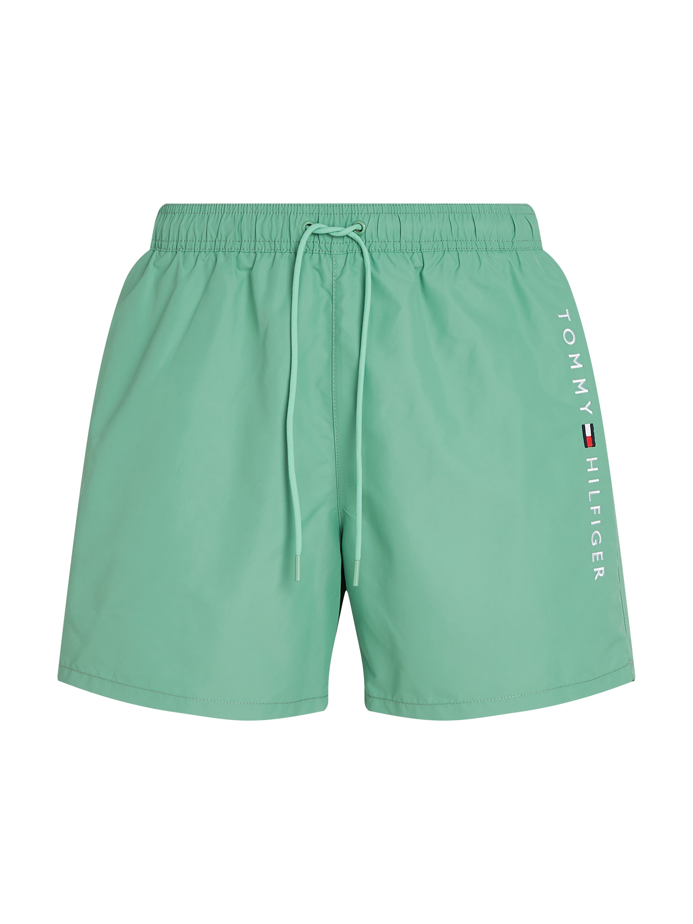 Tommy Hilfiger Swimwear Badeshorts »MEDIUM DRAWSTRING«, mit Logostickerei an der Hüfte
