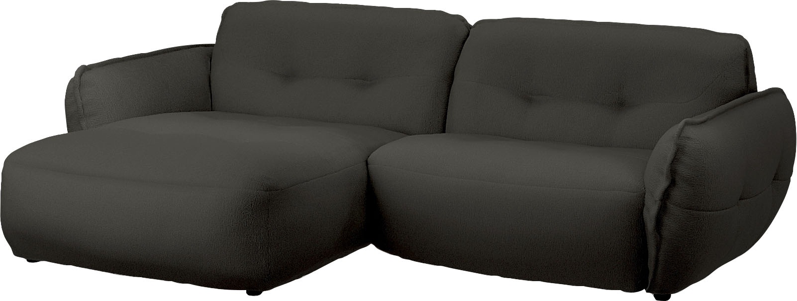 BETYPE Ecksofa »Be Fluffy«, Softes Sitzgefühl, moderne Kedernaht, hochwertiger Bezug