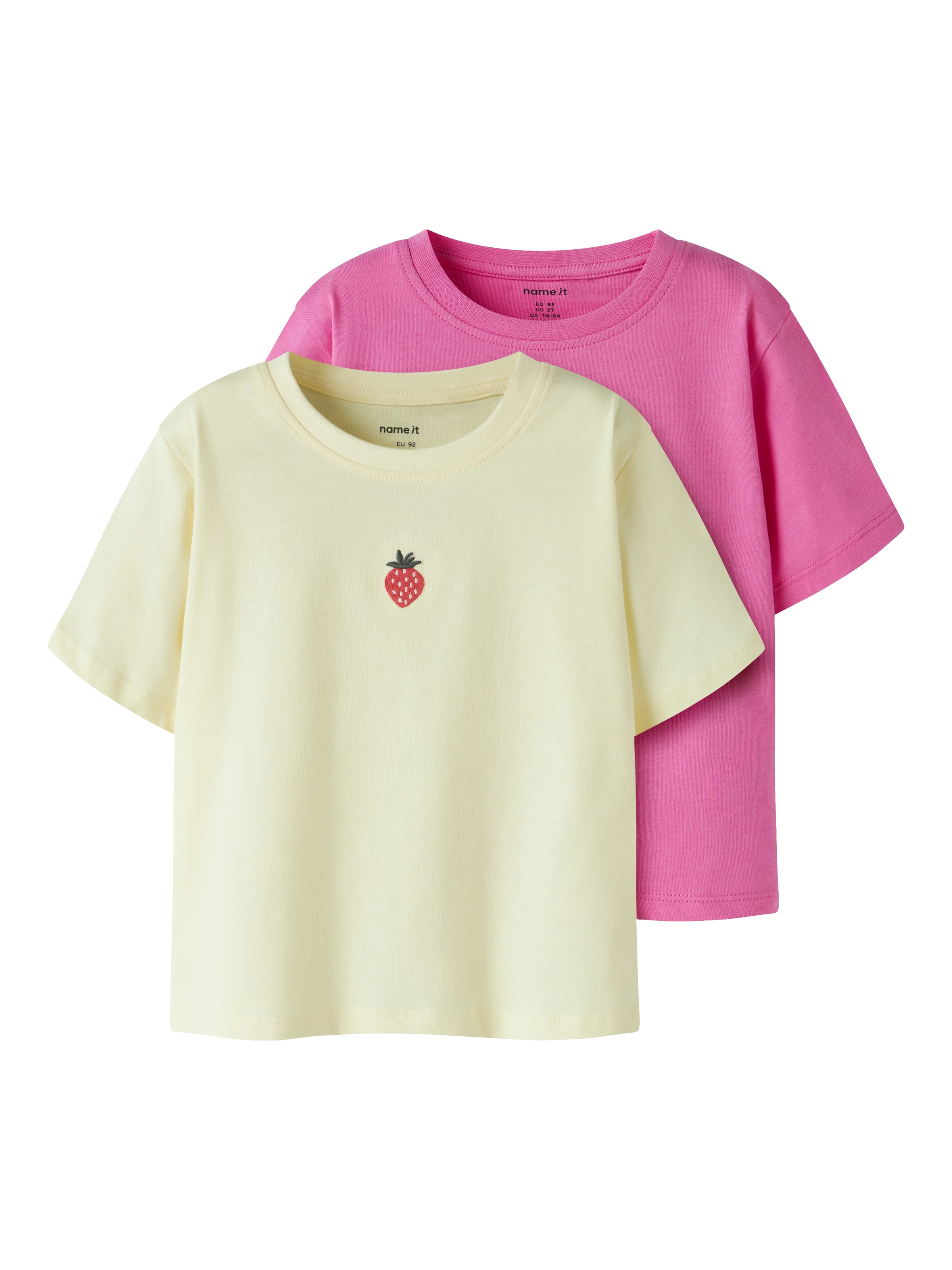 Name It T-Shirt »NMFVICTORIA 2P SS NREG TOP« Packung, 2