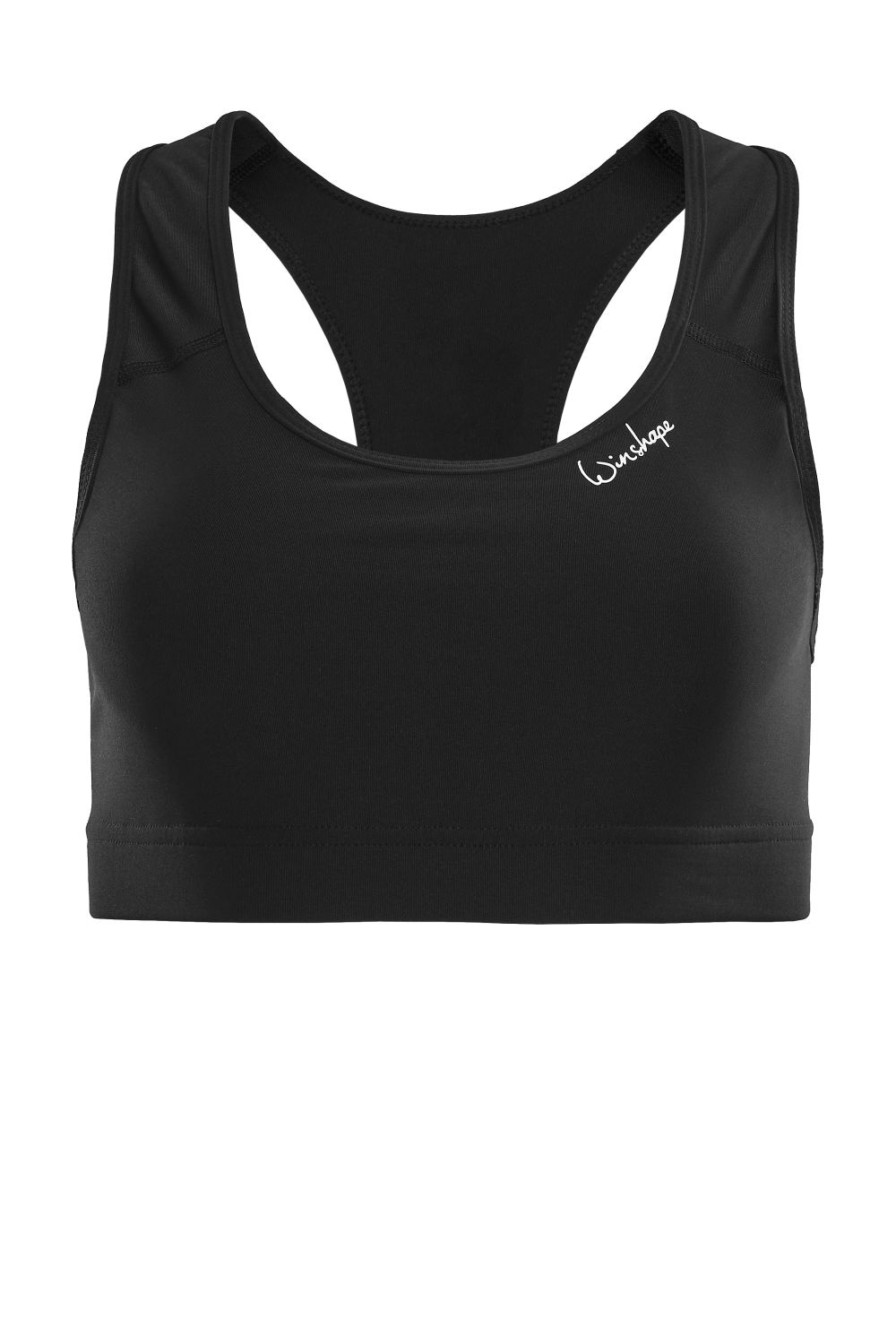 WINSHAPE Damen Sport-Bustier "SB101-Schwarz", schwarz, Gr. S, 80% Polyester, 20% Elasthan, BHs, Functional