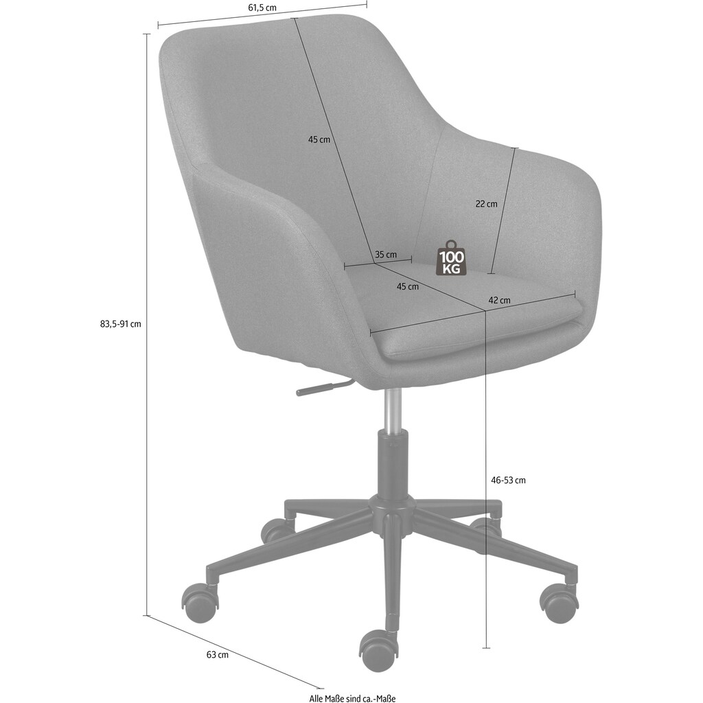 INOSIGN Drehstuhl »Workrelaxed«