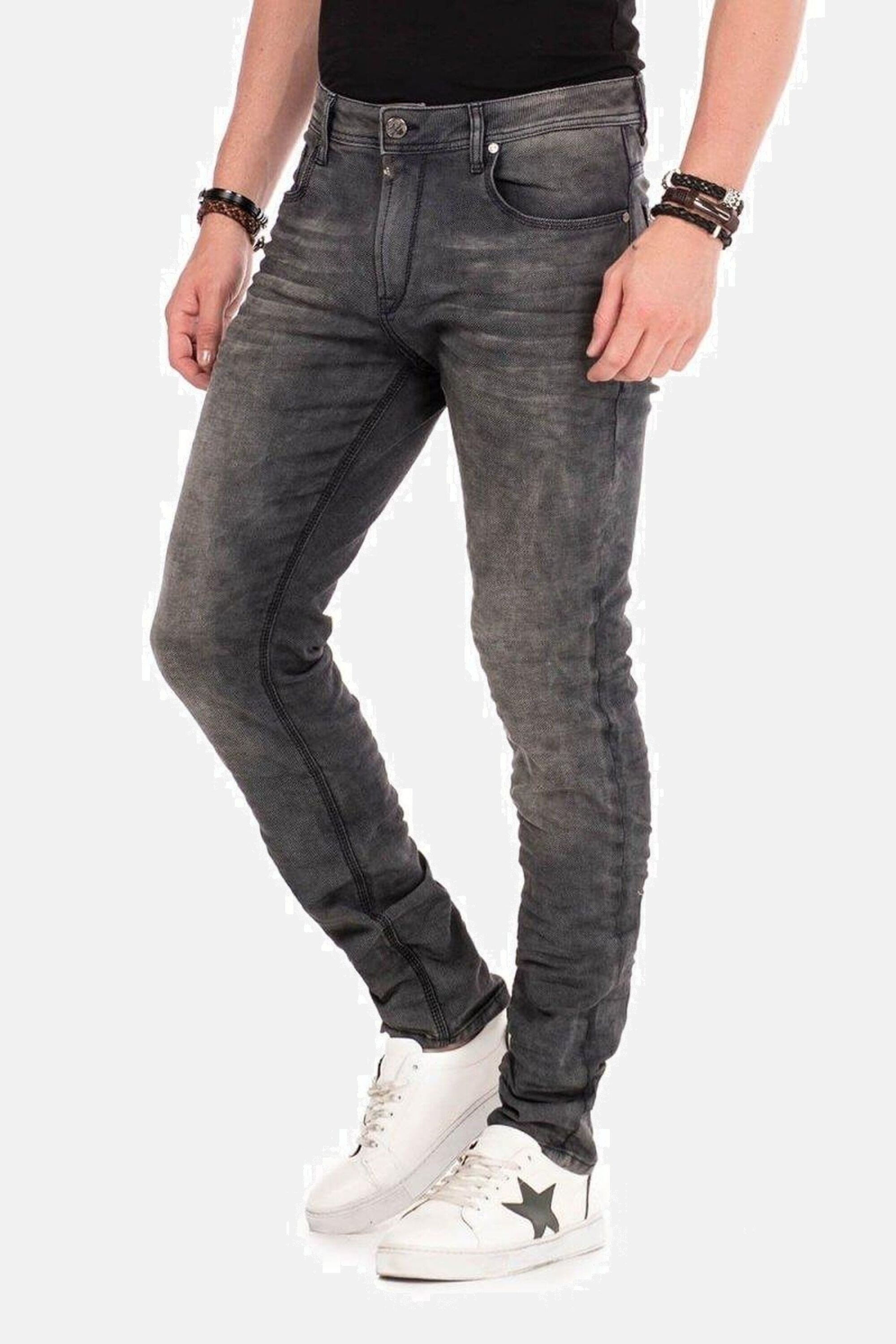 Cipo & Baxx Röhrenjeans »Jeans«, mit Elasthanzusatz, CD374