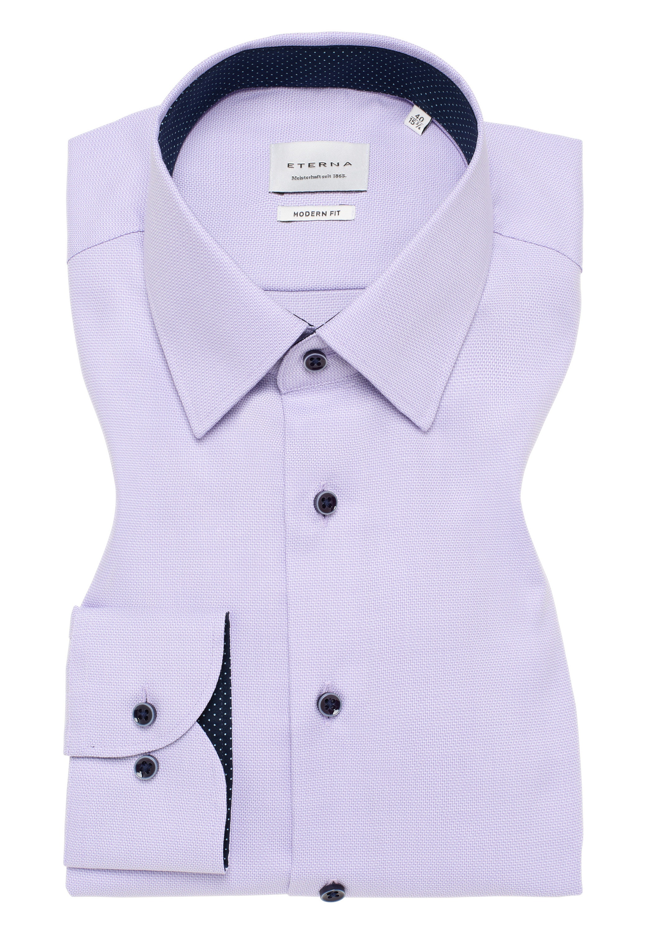 Eterna Langarmhemd »MODERN FIT«, NON IRON (bügelfrei)