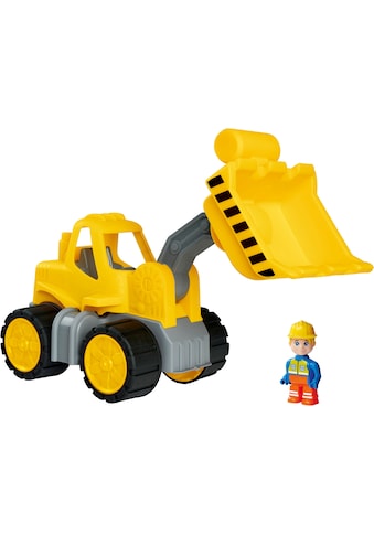 Spielzeug-Radlader »Power-Worker Radlader + Figur«