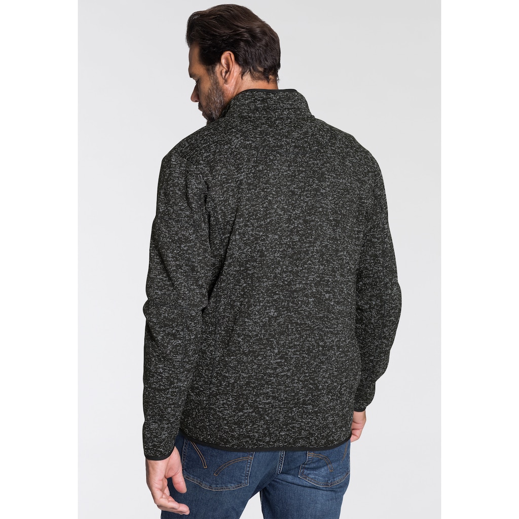 Man's World Strickfleecejacke