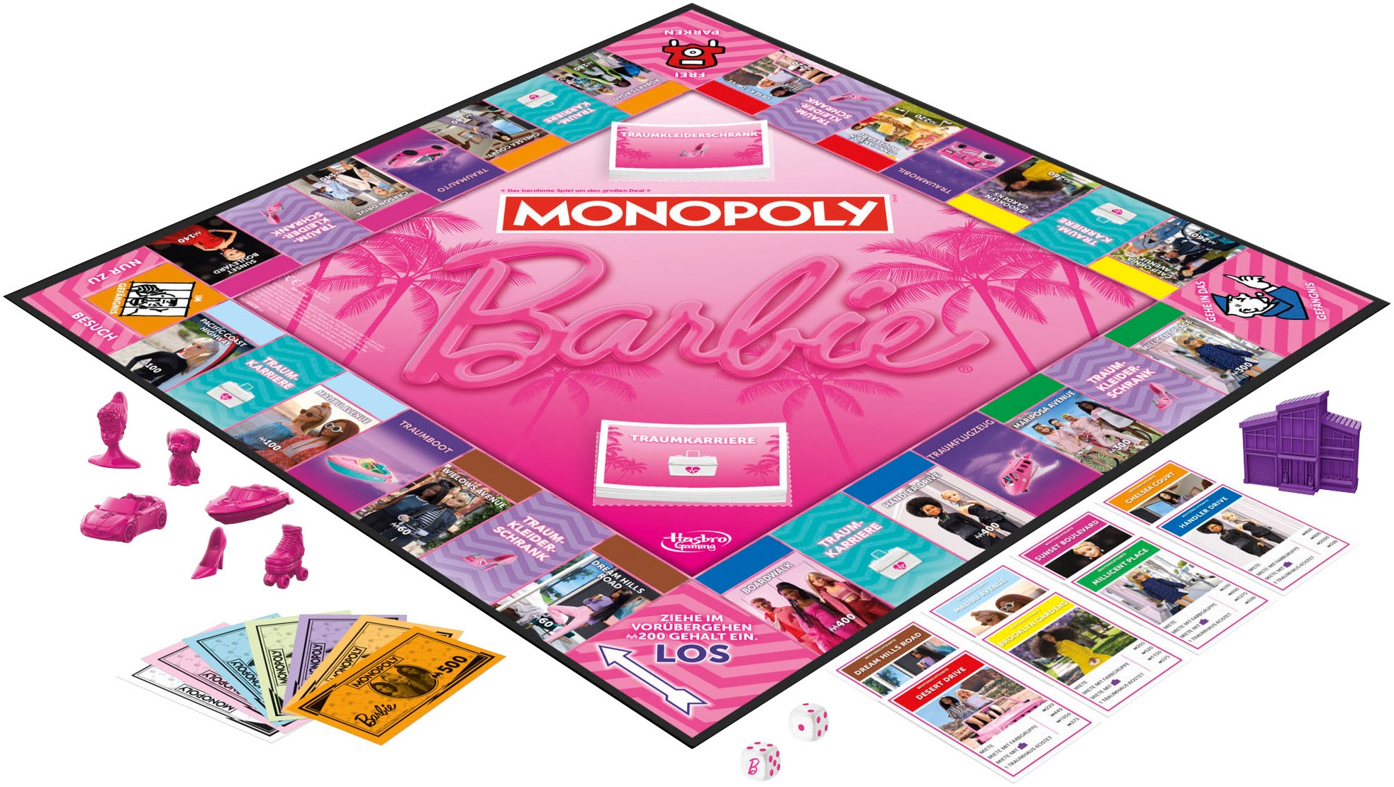 Hasbro Spiel »Hasbro Gaming, Monopoly, Barbie«