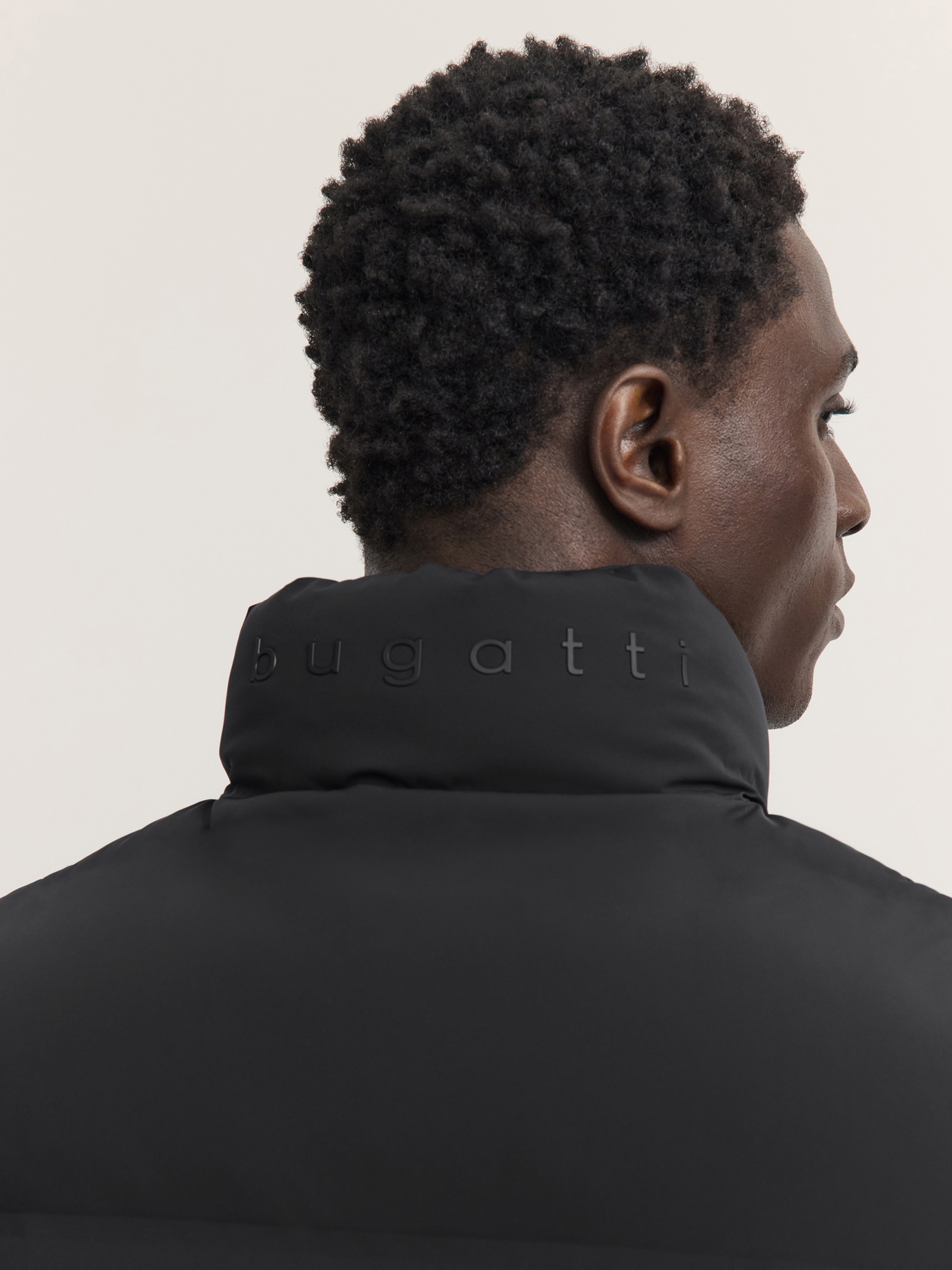 bugatti Strickweste »Regular Fit« Regular Fit Stretch Steppweste Stehkragen