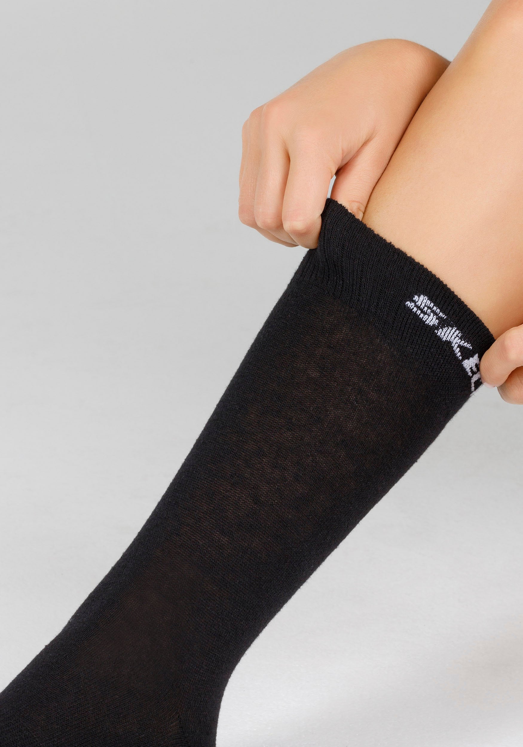 Skechers Socken, (6er Pack), mit verstärktem Fersen- und Zehenbereich