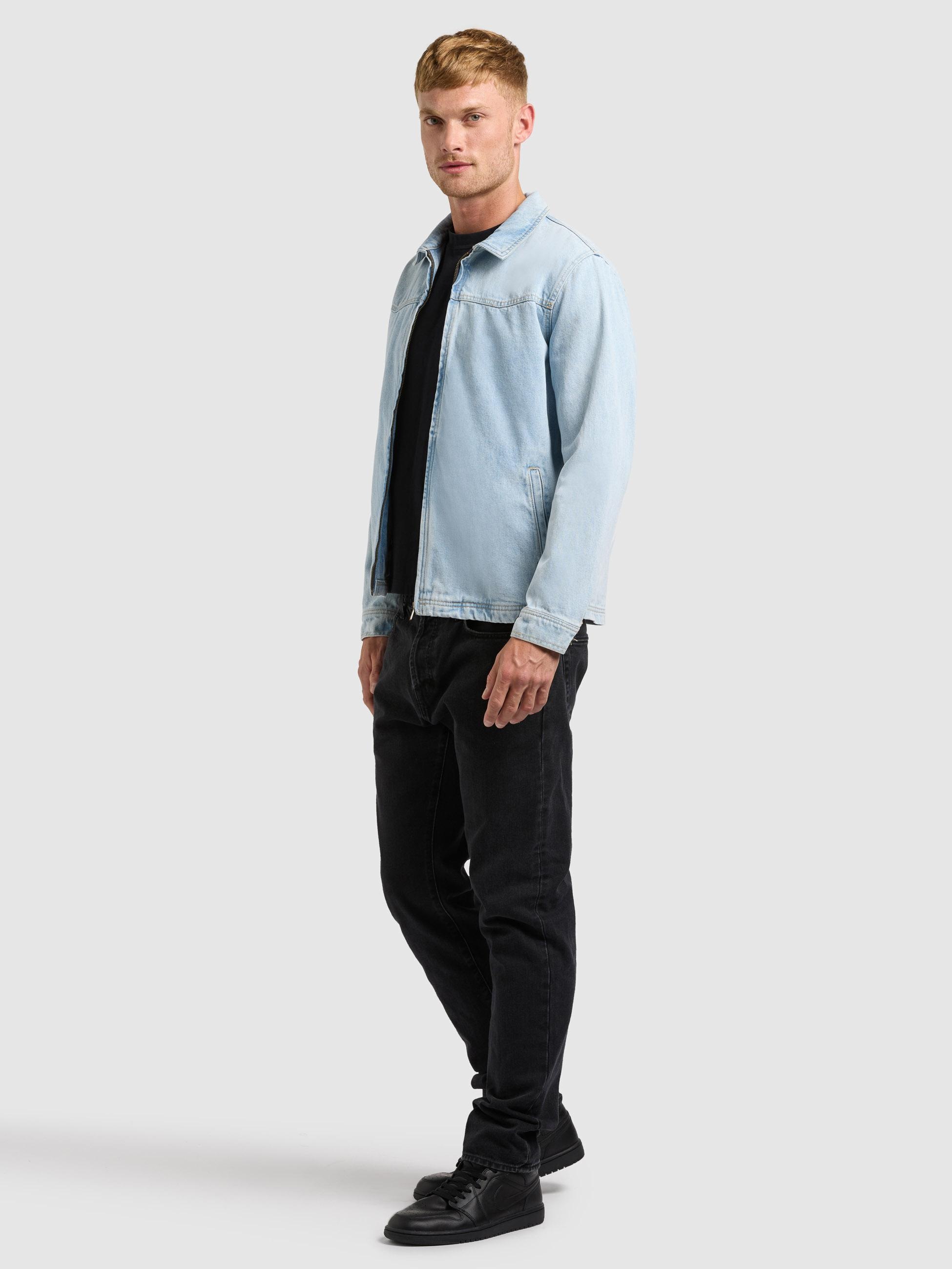khujo Funktionsjacke »Reilly« 1 Stk. tlg. ohne Kapuze Jeansjacke für den Übergang