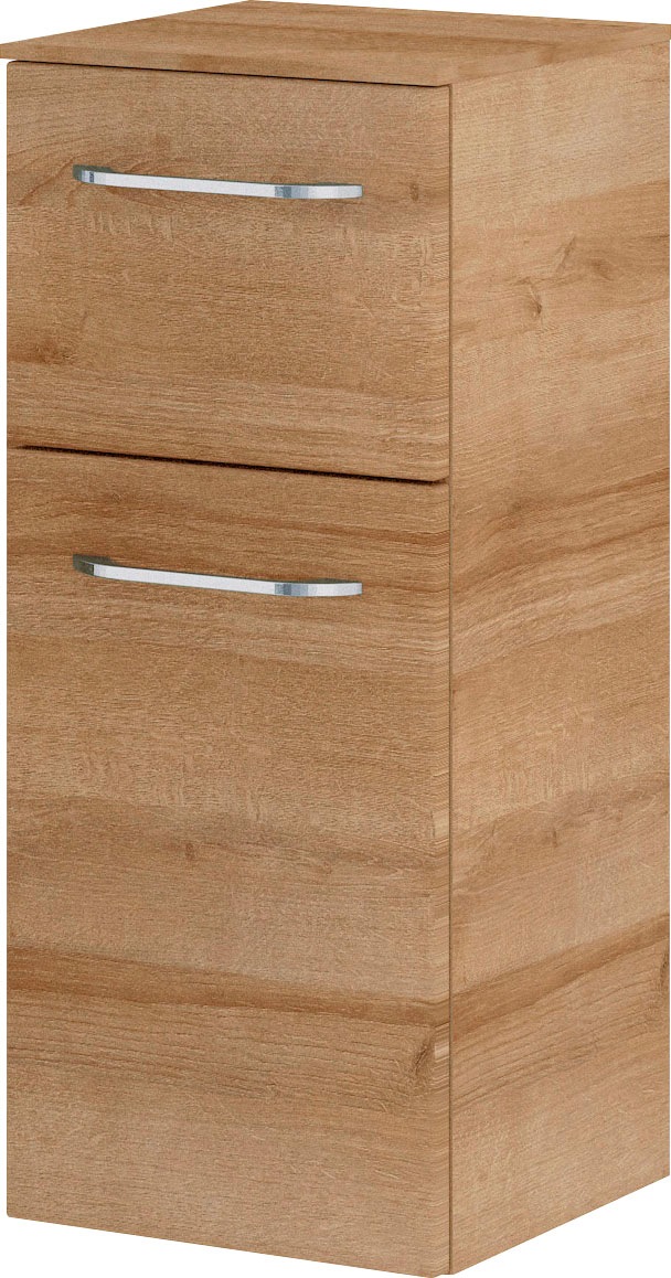 Saphir Badmöbel-Set »Balto Sprint 3-teilig, Mineralmarmor-Waschtisch mit LED-Spiegelschrank«, (4 St.), Badezimmer Set mit Unterschrank inkl Türdämpfer, 3 Türen, 3 Schubladen