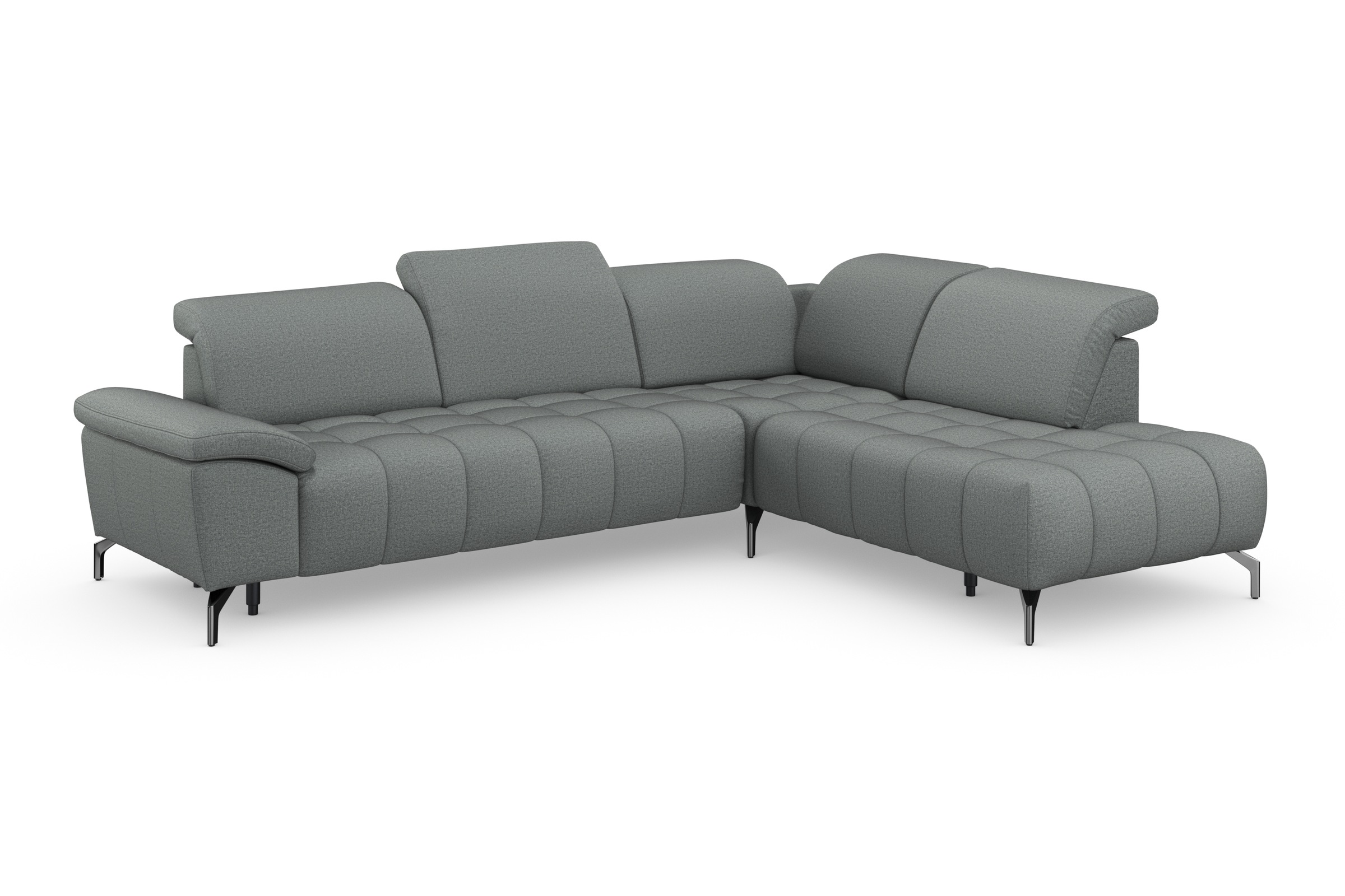 Thumbnail - sit&more "Cool L-Form" wahlweise mit Kopfteilverstellung und Vorziehsitz motorisch