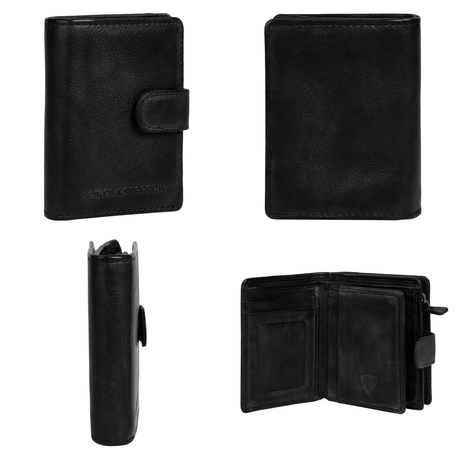 Spikes & Sparrow Geldbörse, echt Leder günstig online kaufen
