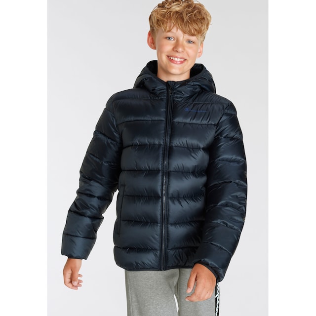 Champion Steppjacke »Outdoor Hooded Jacket - für Kinder«, mit Kapuze | BAUR