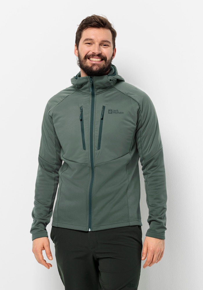 Jack Wolfskin Kapuzenfleecejacke "ALPGRAT PRO INS FZ M" mitKapuze günstig online kaufen