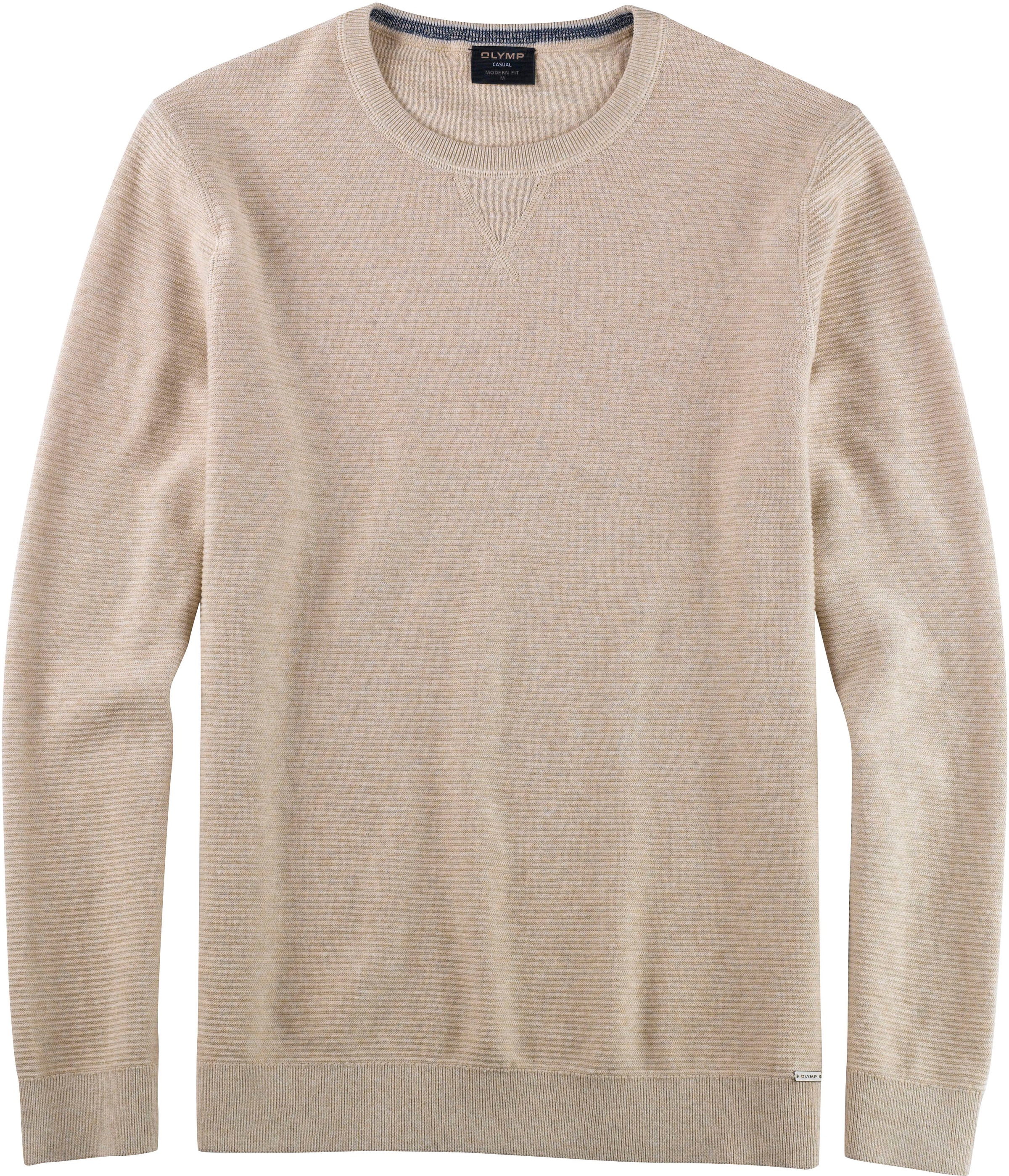 OLYMP Rundhalspullover »OLYMP Strick Casual«